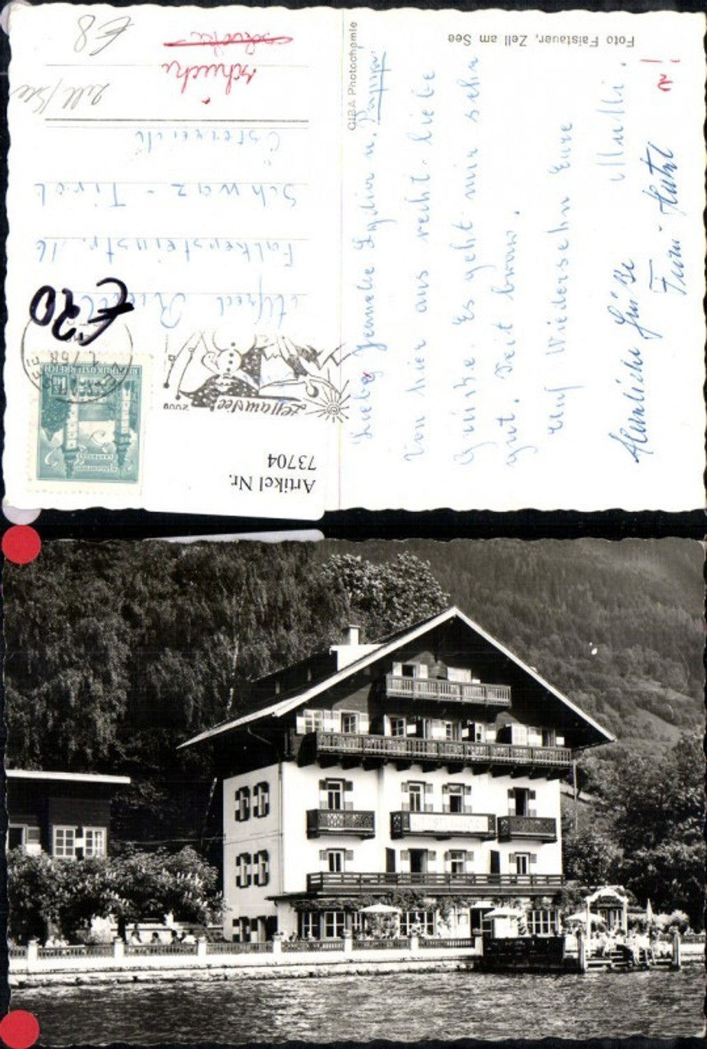 73704,Zell am See Gasthaus Kitzsteinhorn Detailansicht