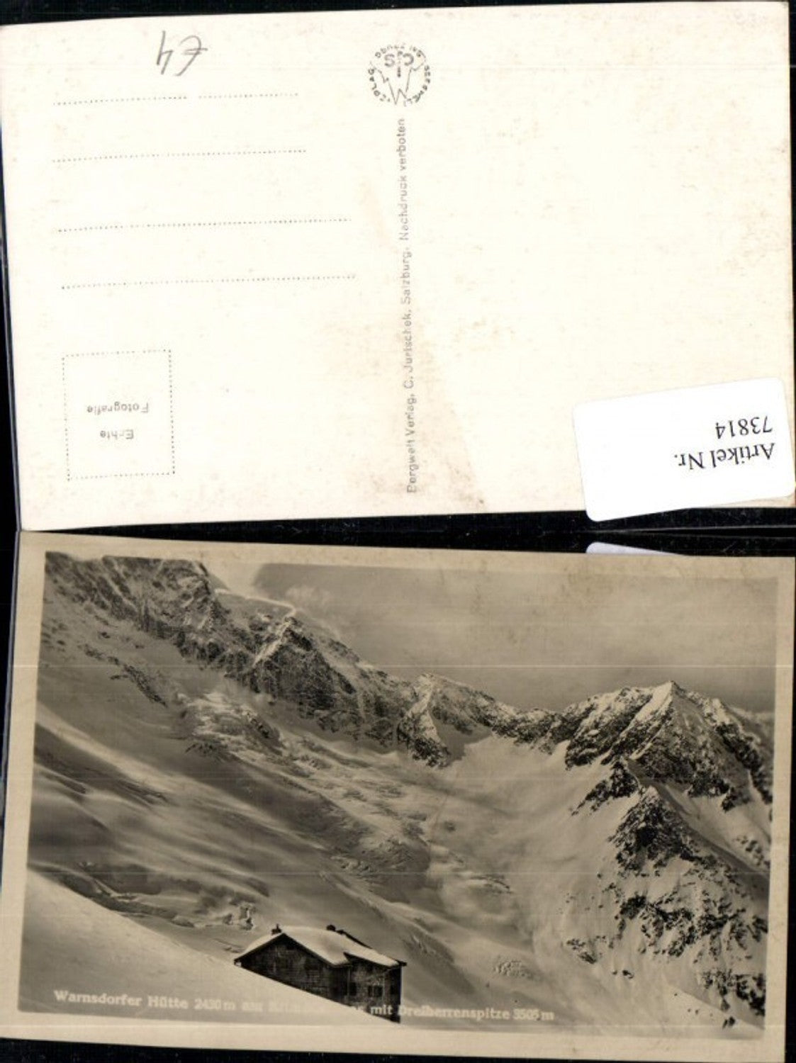 73814,Warnsdorfer Hütte bei Krimml