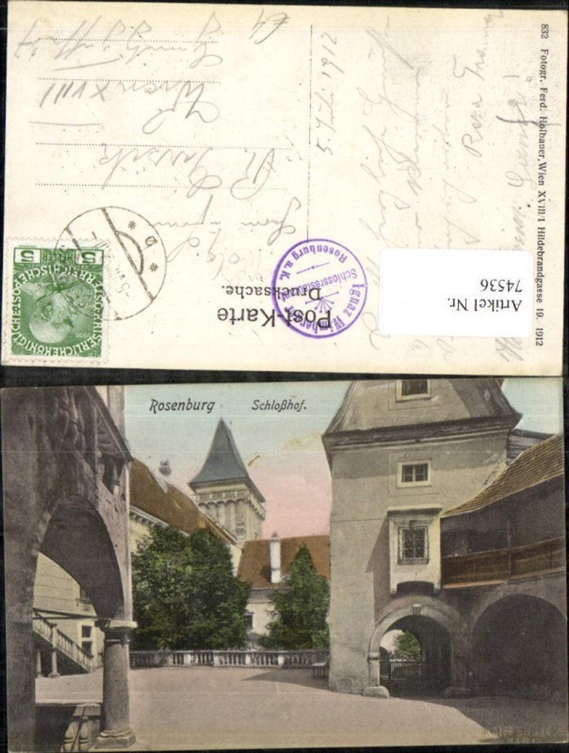 74536,Schloss Rosenburg a. Kamp Schloßhof bei Mold