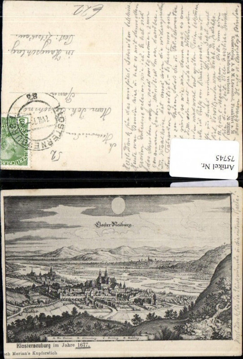 75745, Klosterneuburg in the year 1677