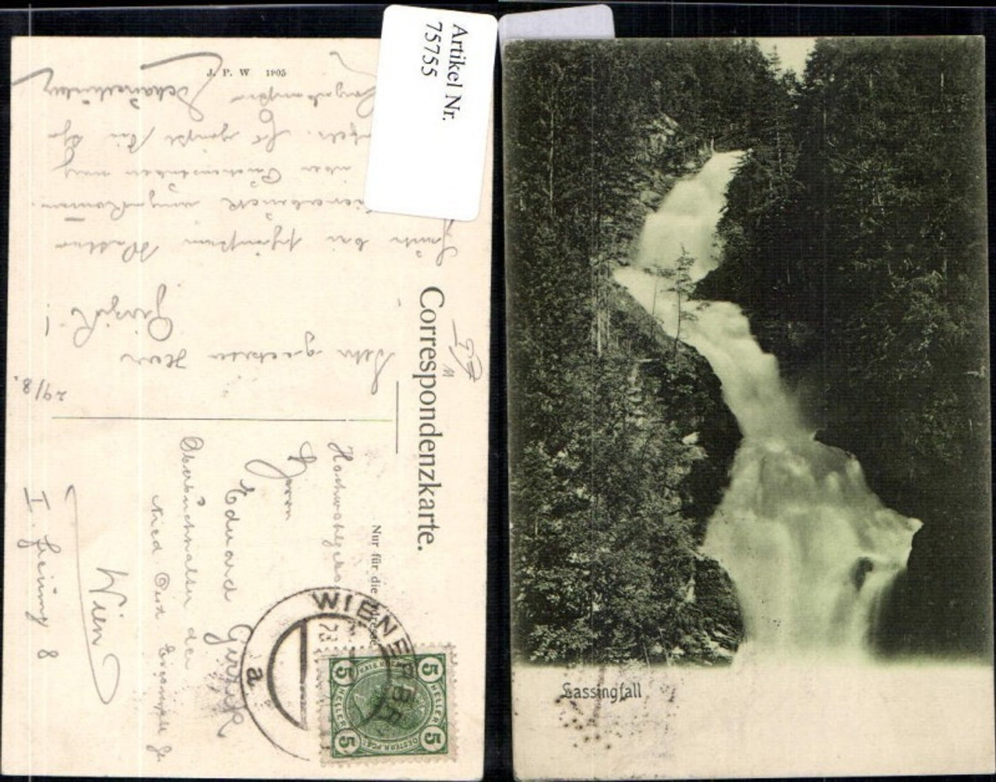 75755,Lassingfall Wasserfall Annaberg