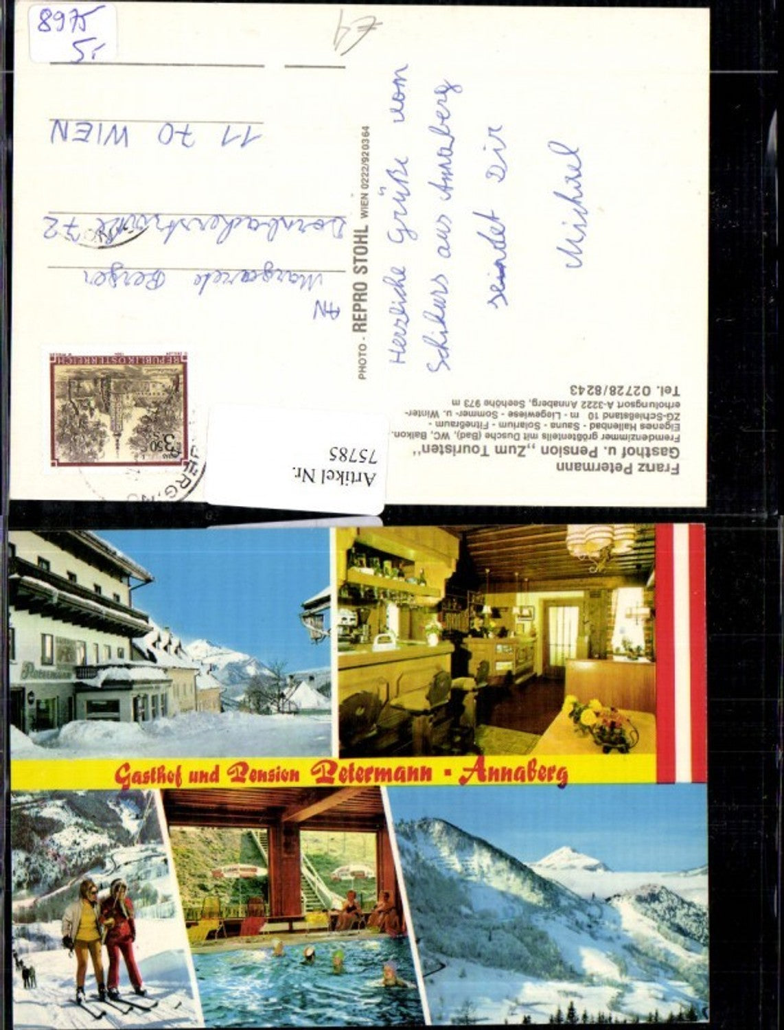 75785,Gasthaus Pension Zum Touristen Annaberg Mehrbildansicht