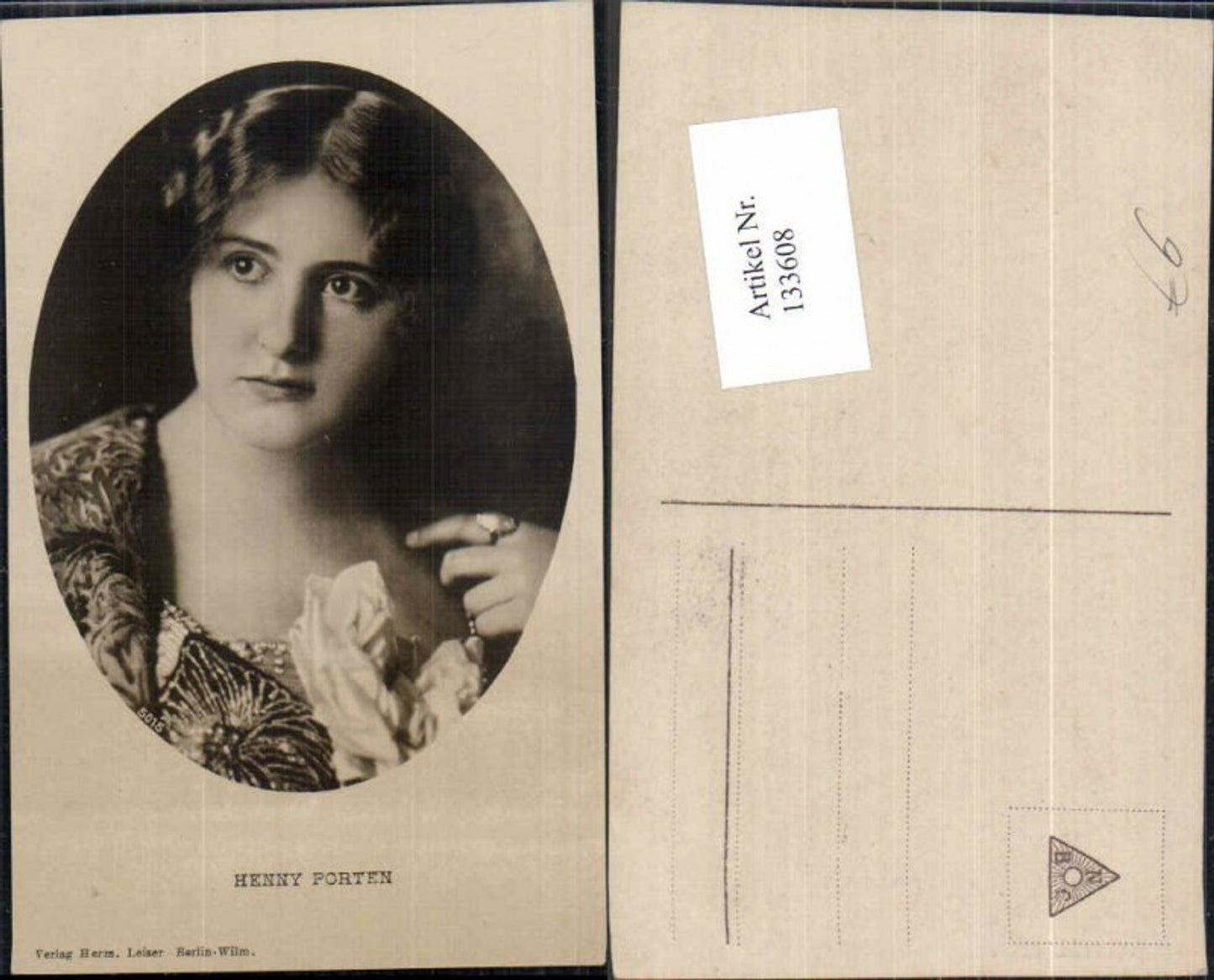 133608,Henny Porten pub Hermann Leiser