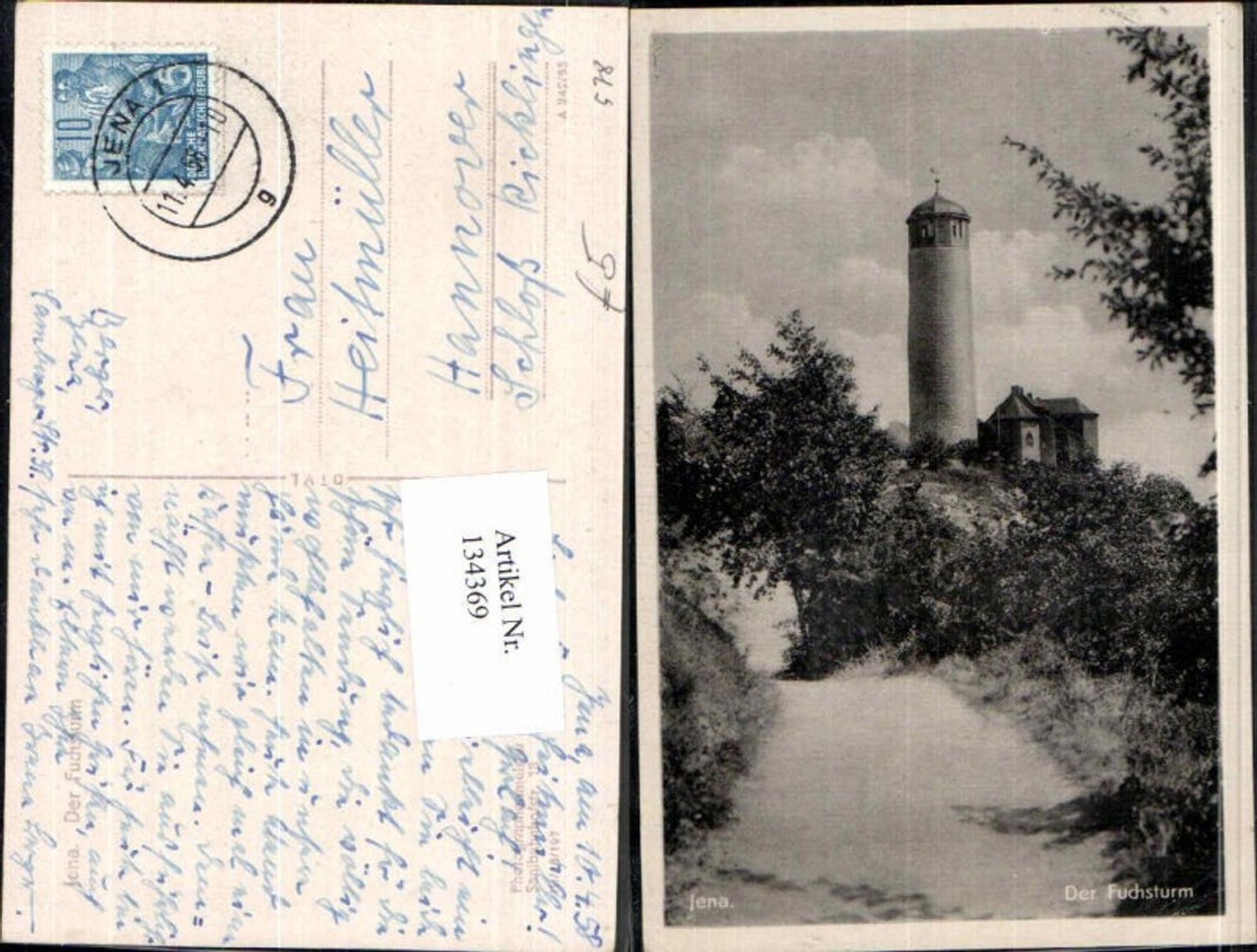 134369,Jena der Fuchsturm