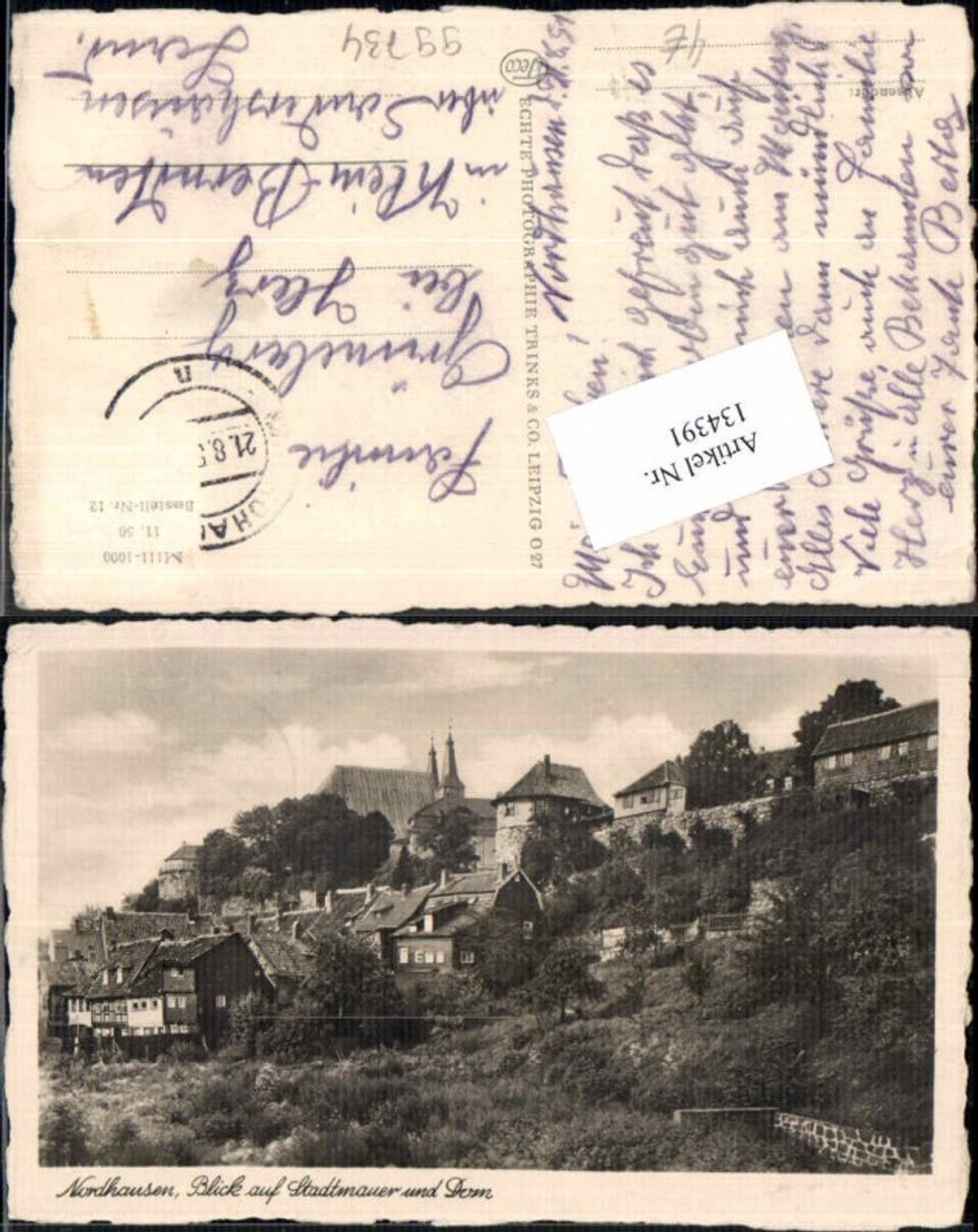 134391,Nordhausen Stadtmauer