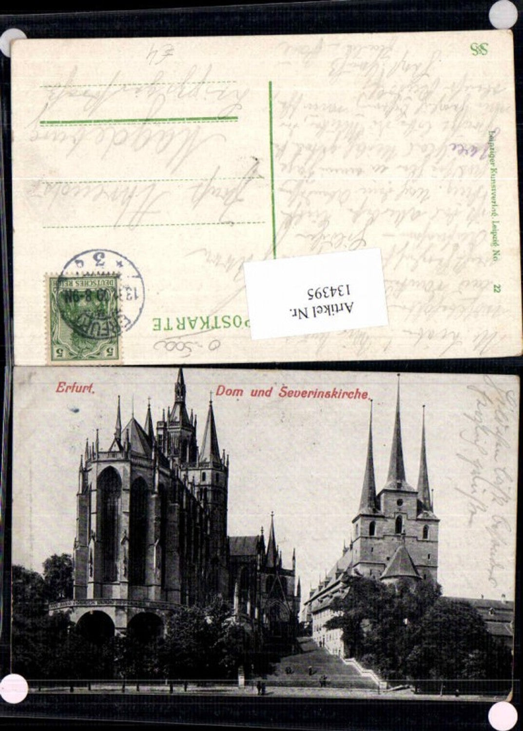 134395,Erfurt Dom 1905