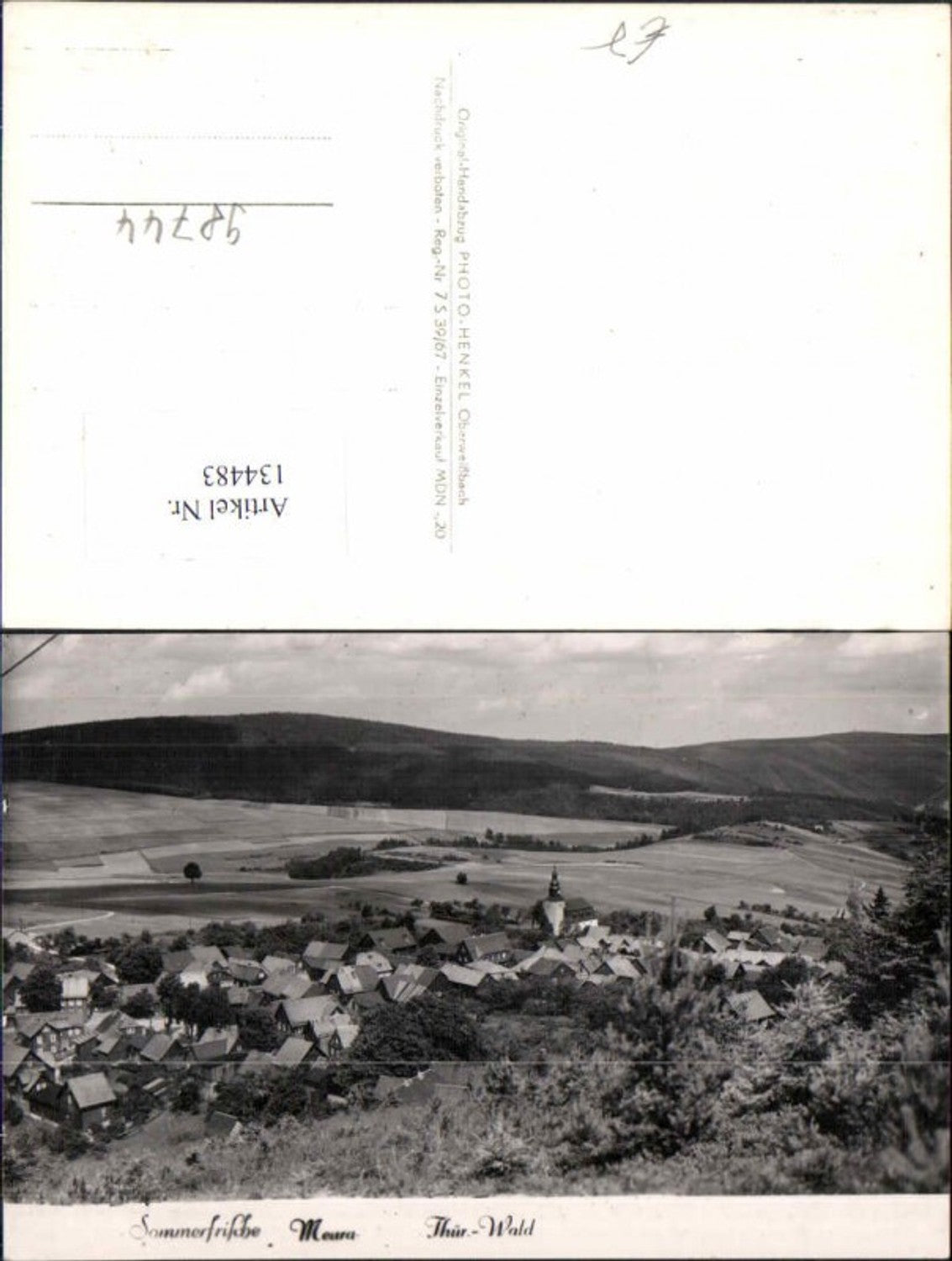 134483,Meura Schwarzatal Saalfeld