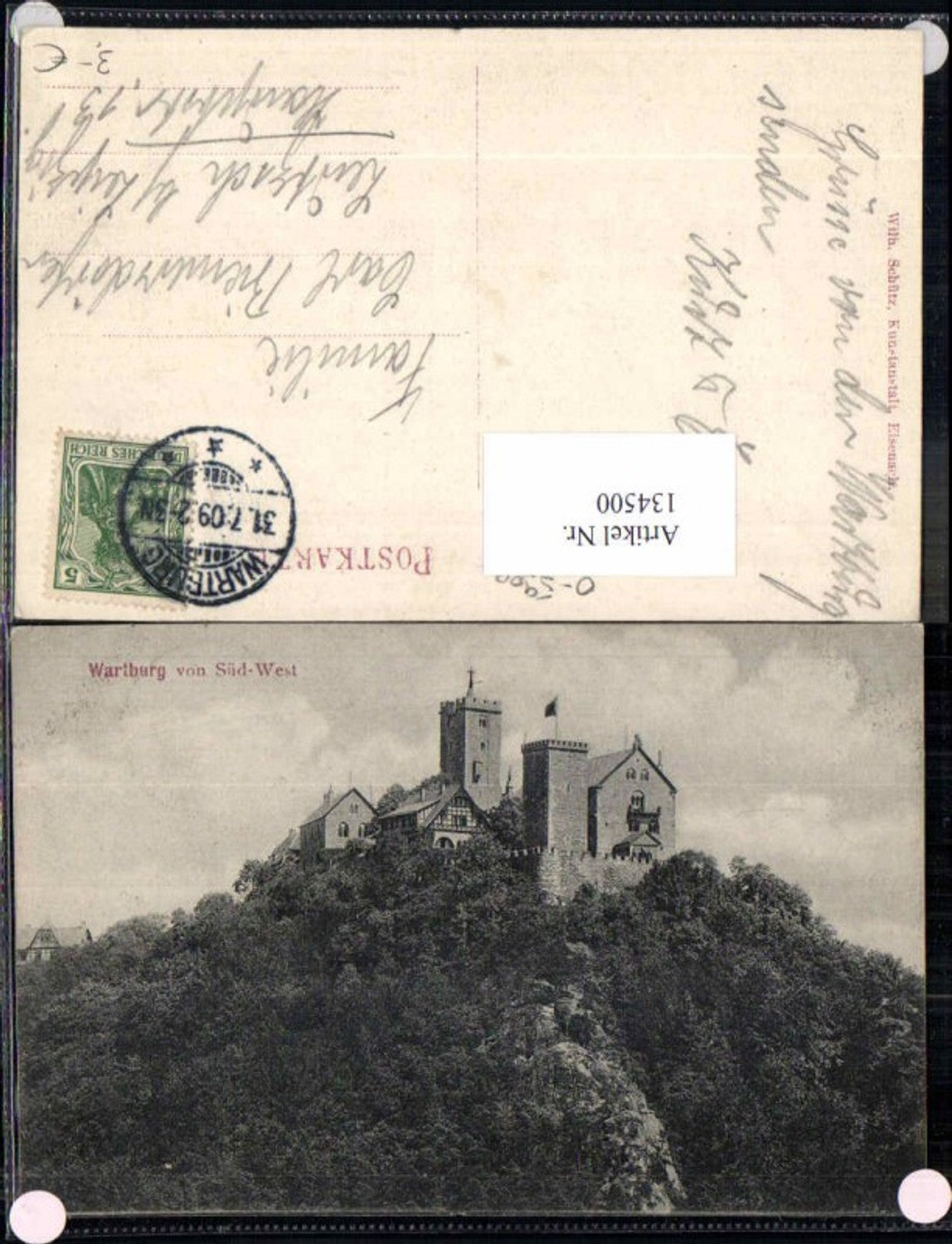 134500,Wartburg bei Eisenach Süd West