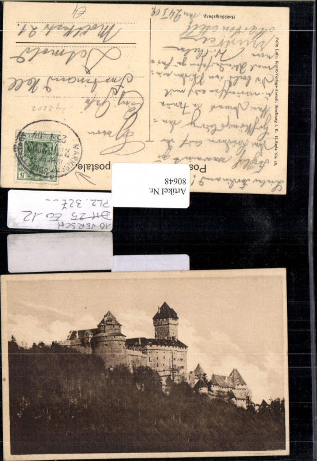 80648,Hochkönigsburg Château du Haut-Knigsbourg Elsass