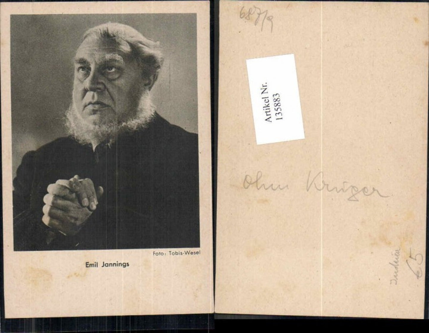 135883,Emil Jannings betet