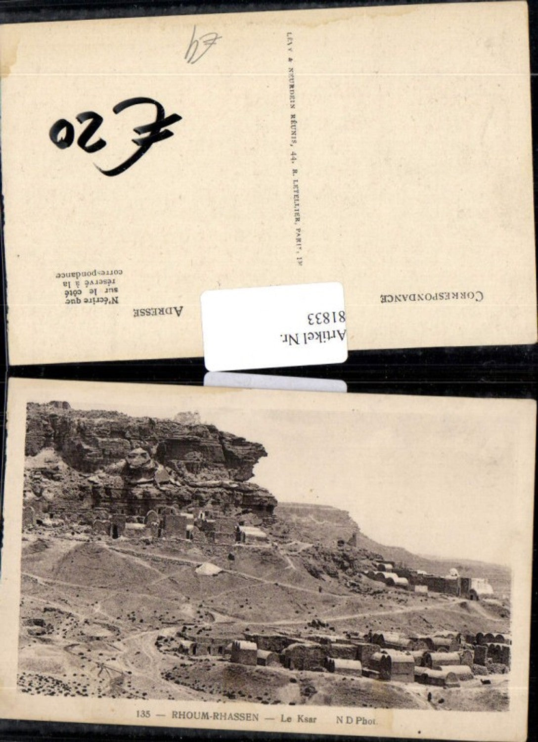 81833,Rhoum Rhassen Le Ksar