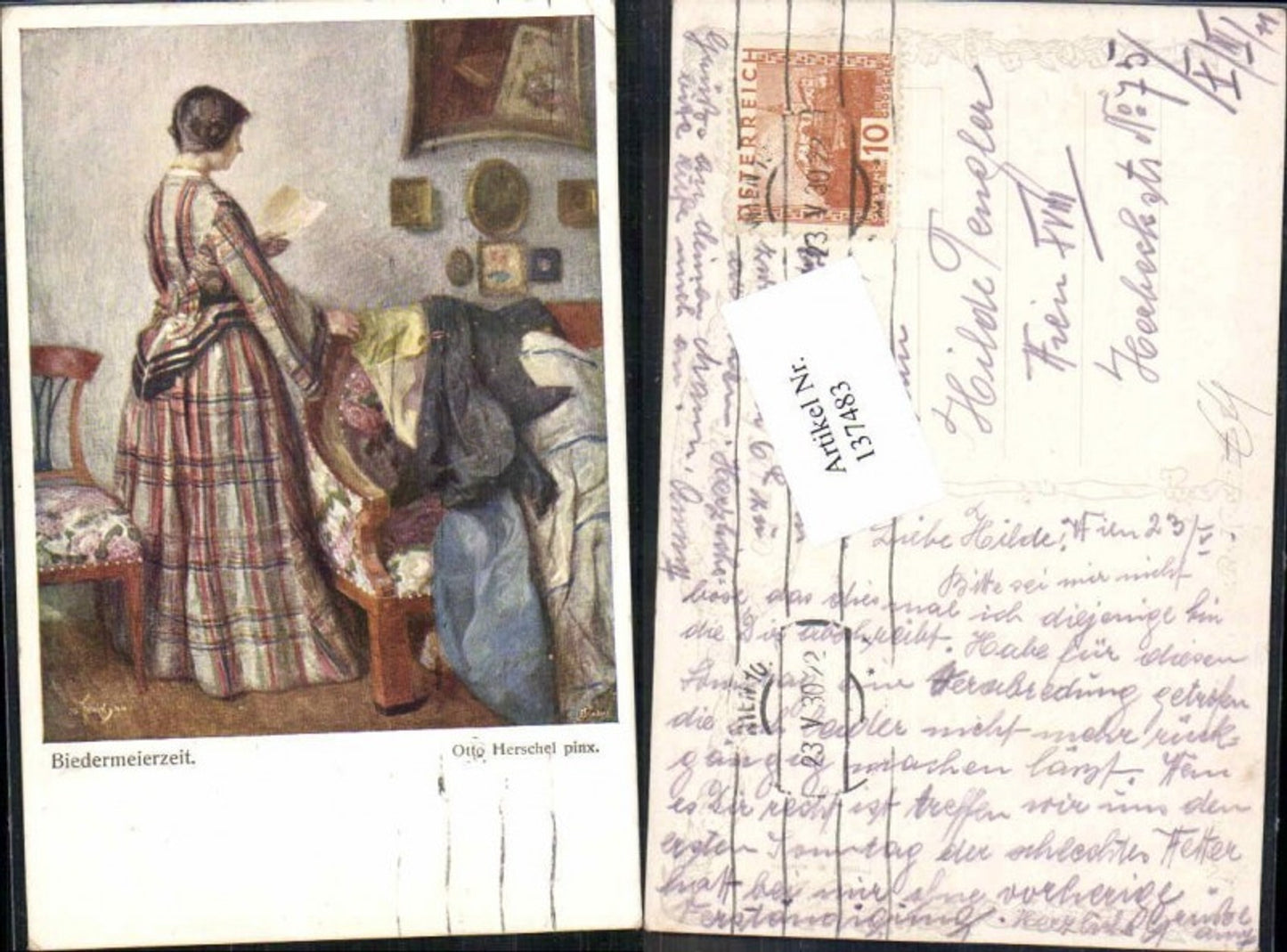 137483,Otto Herschel Biedermeier period Biedermeier