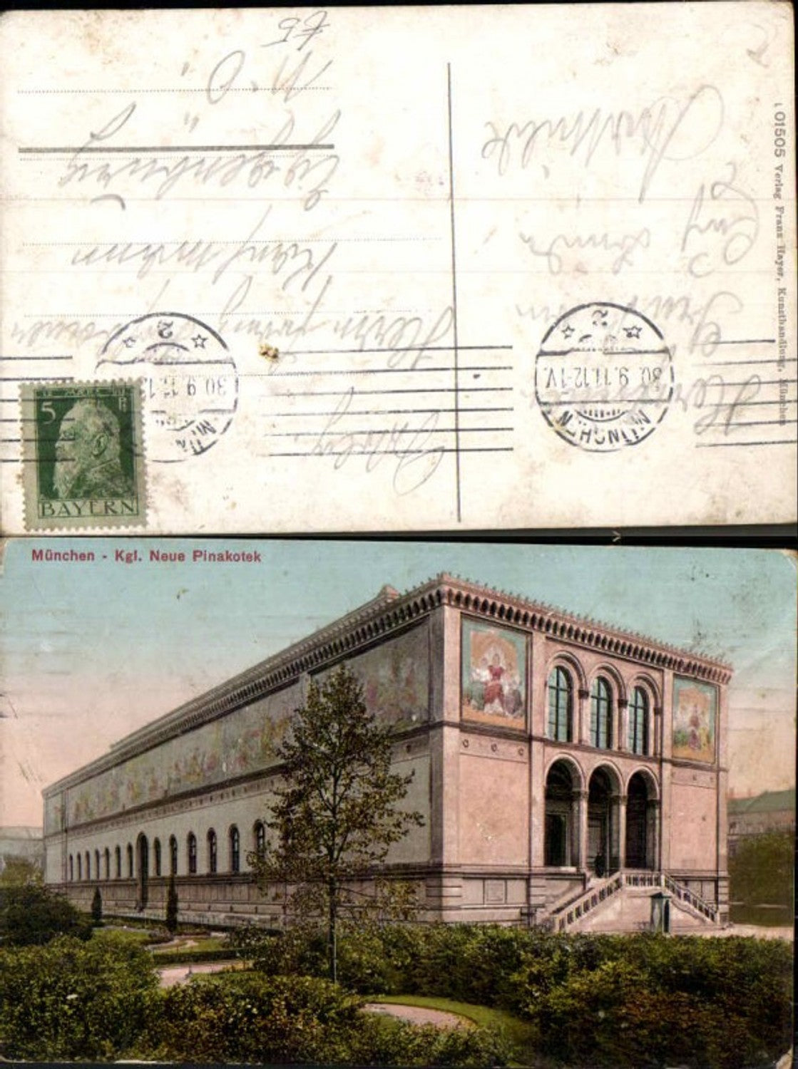 137509,München Kgl. Neue Pinakotek 1915