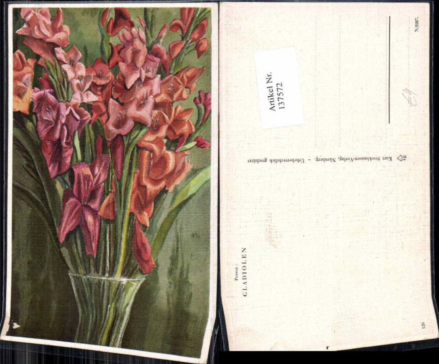 137572,Perrot Gladiolus Flowers