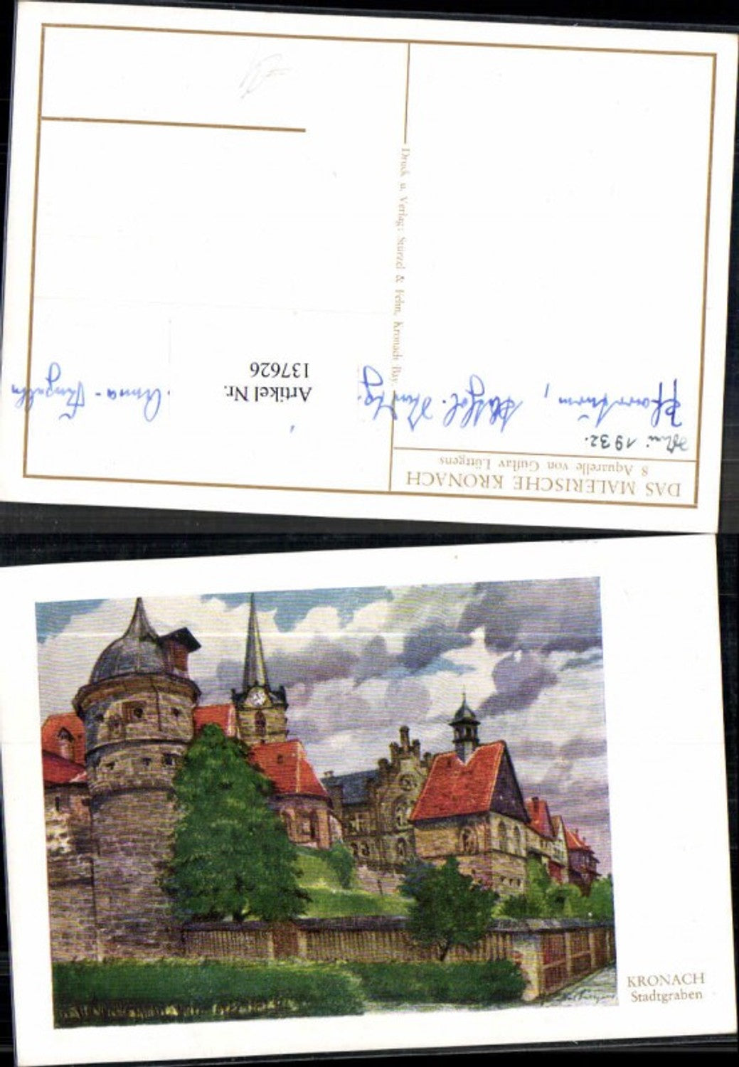 137626,Kronach Stadtgraben