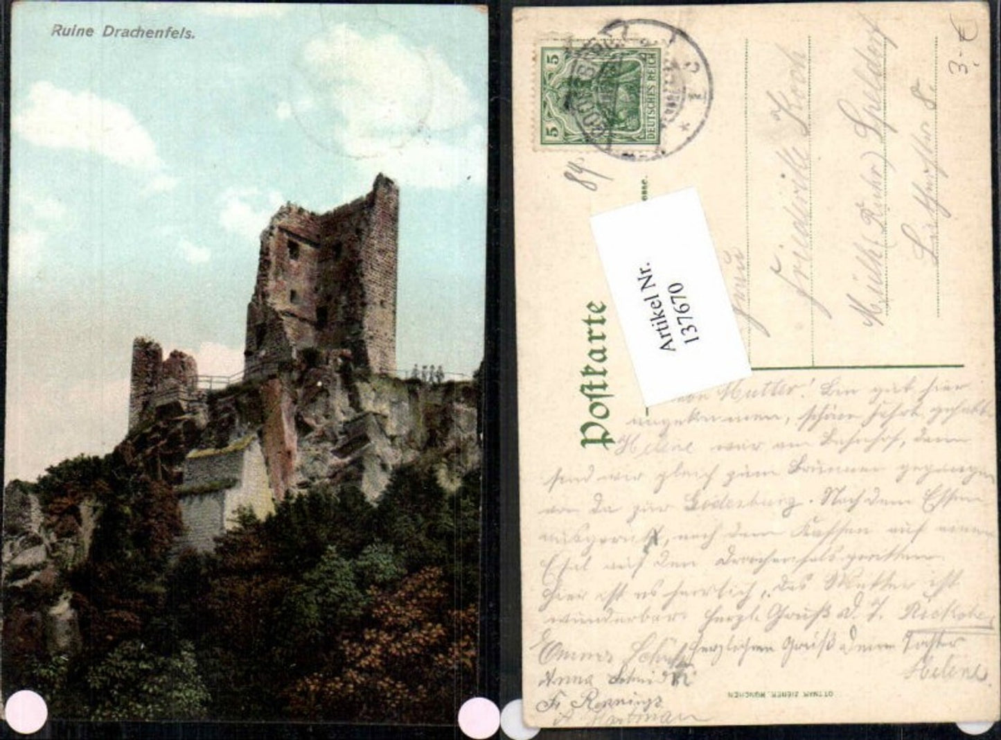 137670,Ruine Drachenfels Königswinter Bad Honnef