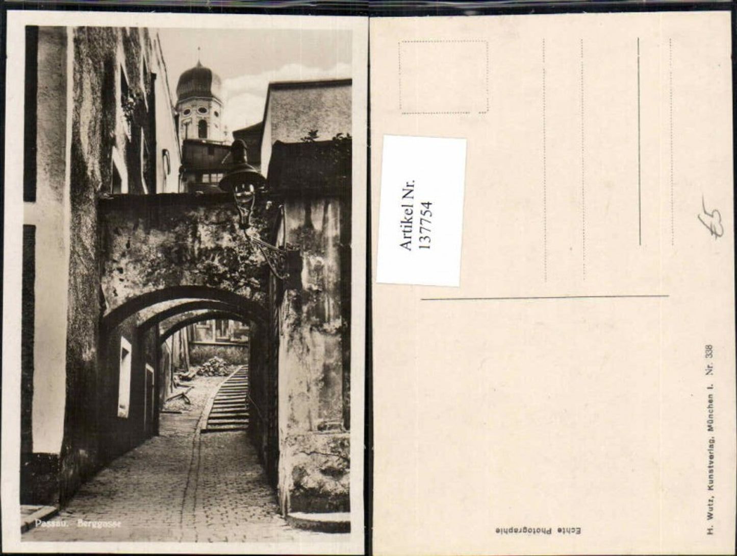 137754,Passau Berggasee Detail 1940