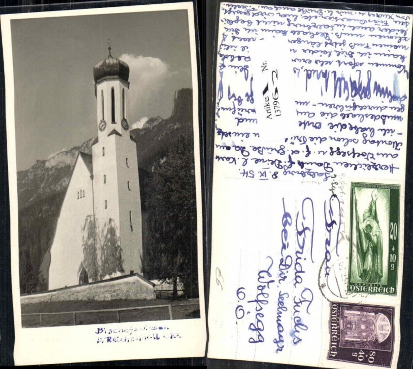 137962,FotoAK Bischofswiesen bei Bad Reichenhall Kirche
