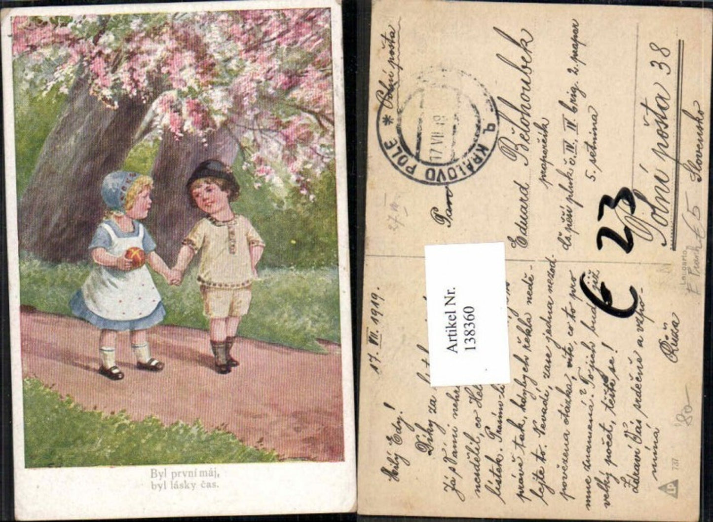 138360,Elly Frank Kinder Künstlerkarte