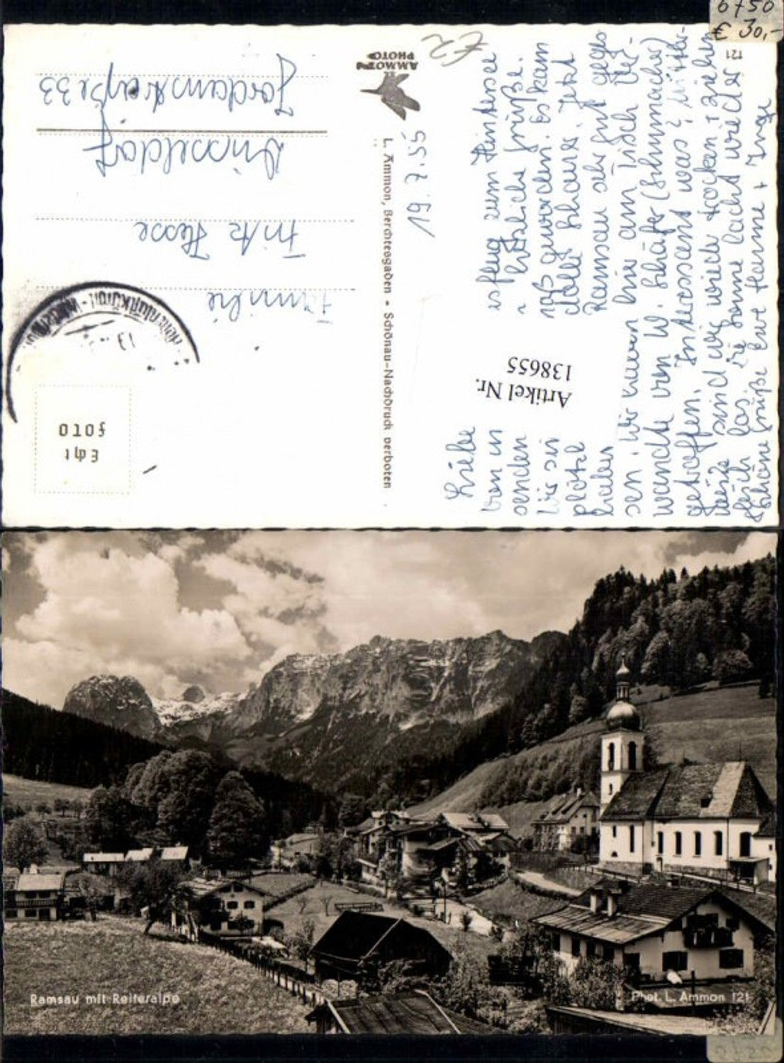138655,Ramsau m. Reiteralpe Berchtesgaden