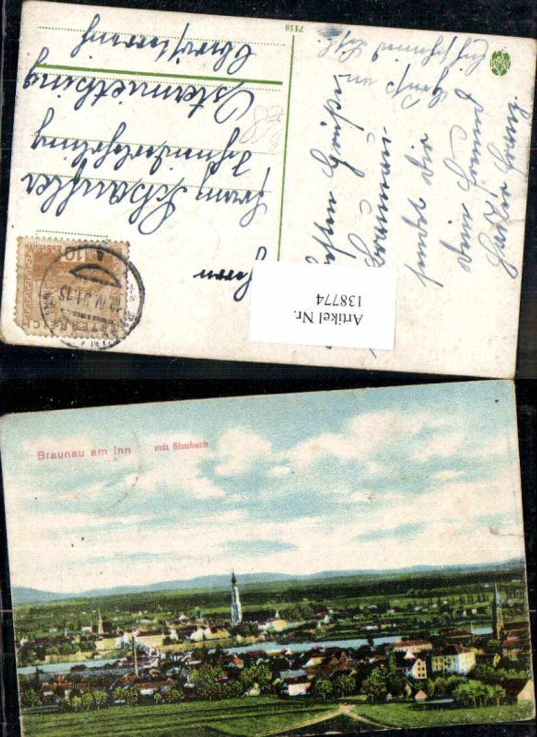 138774,Braunau am Inn 1915 m. Simbach