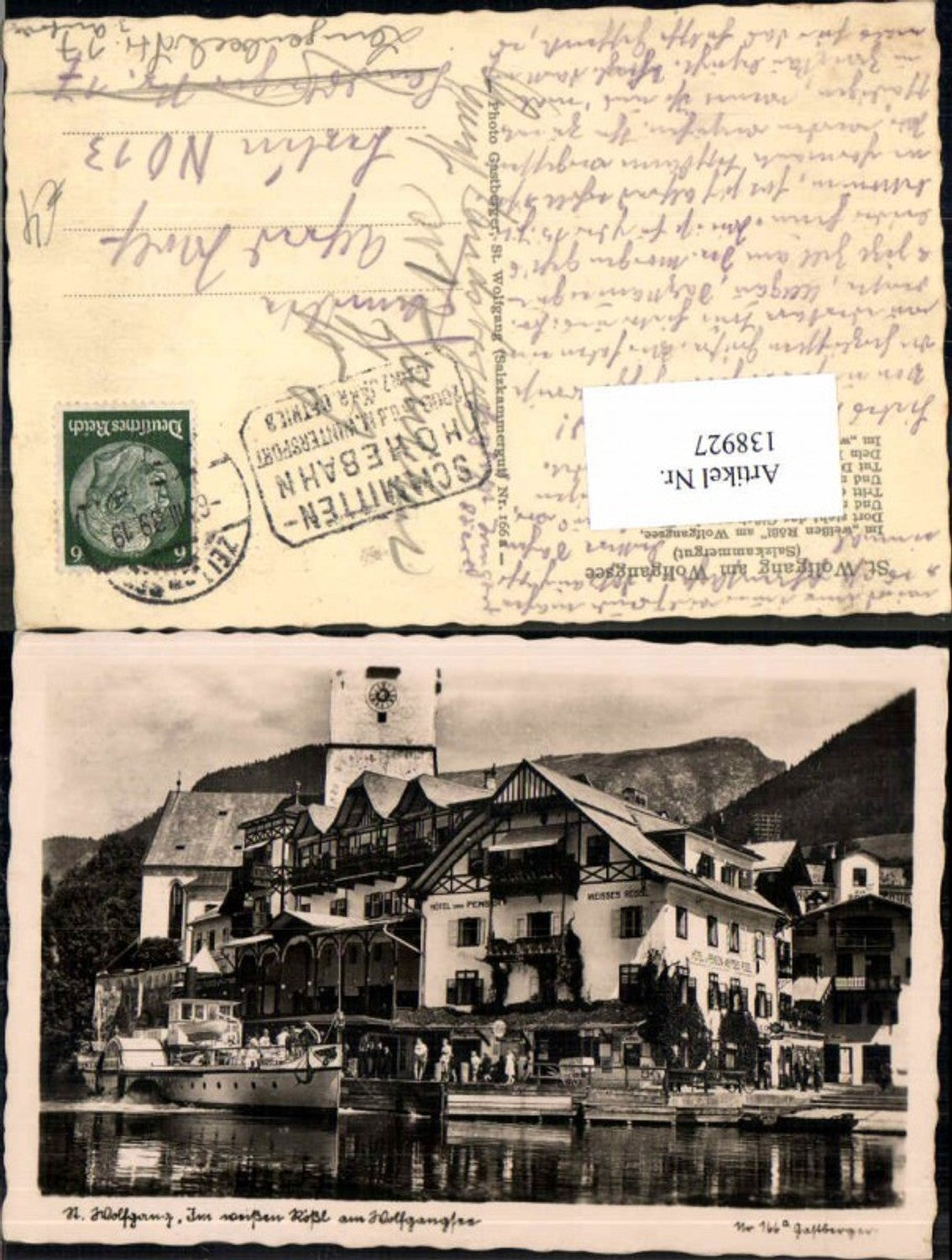 138927,St Wolfgang Im weissen Rössl pub Gastberger 166