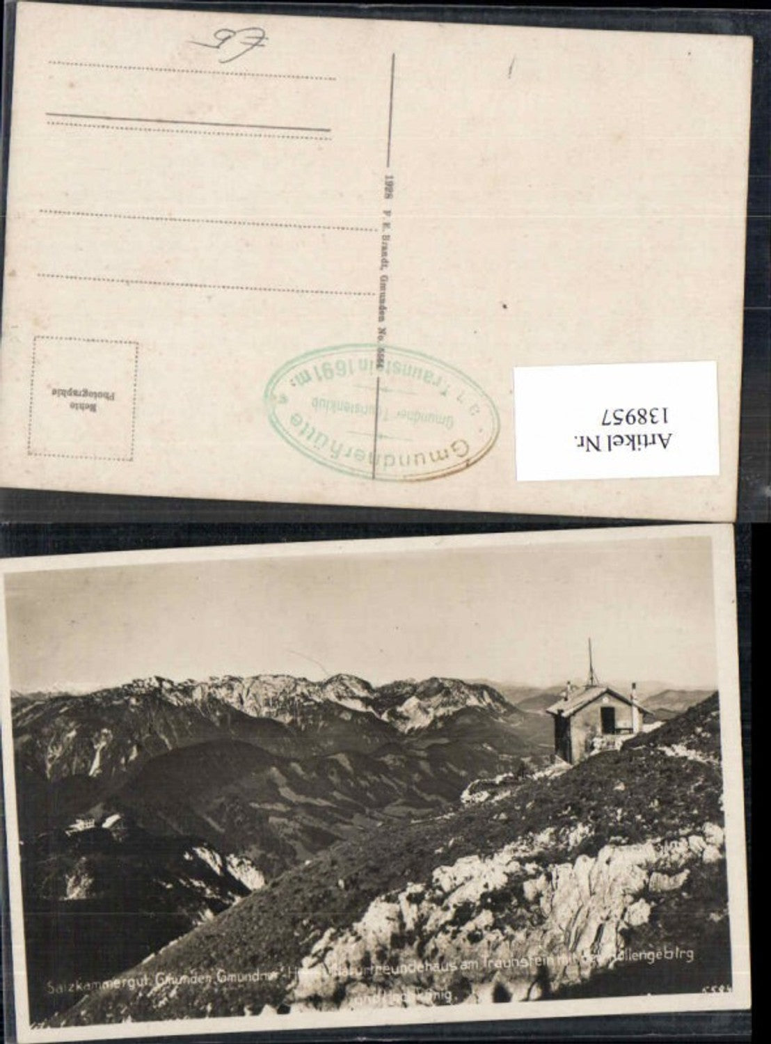 138957,Salzkammergut Gmunden am Traunsee Naturfreundehaus Brandt 5584