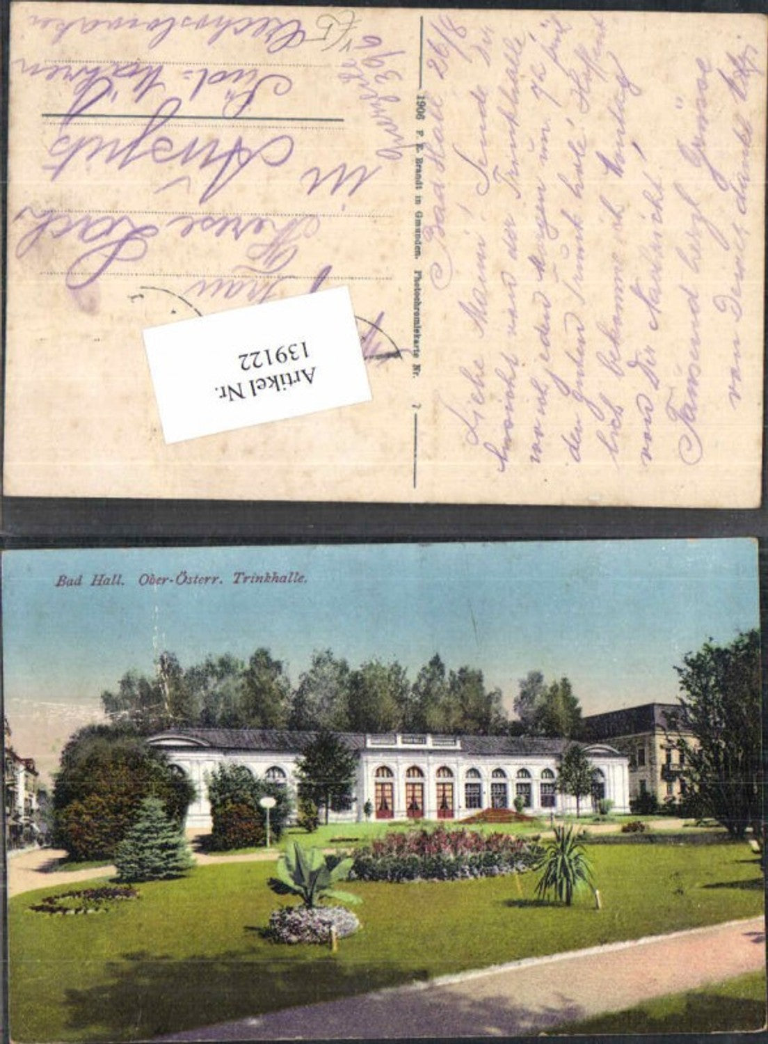 139122,Bad Hall bei Steyr Trinkhalle pub Brandt