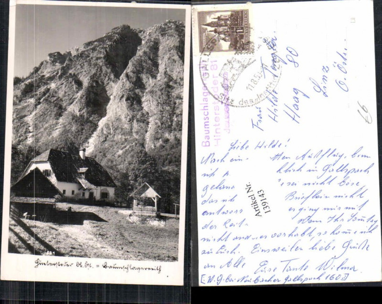 139143,Hinterstoder Wirtshaus Baumschlagerreith