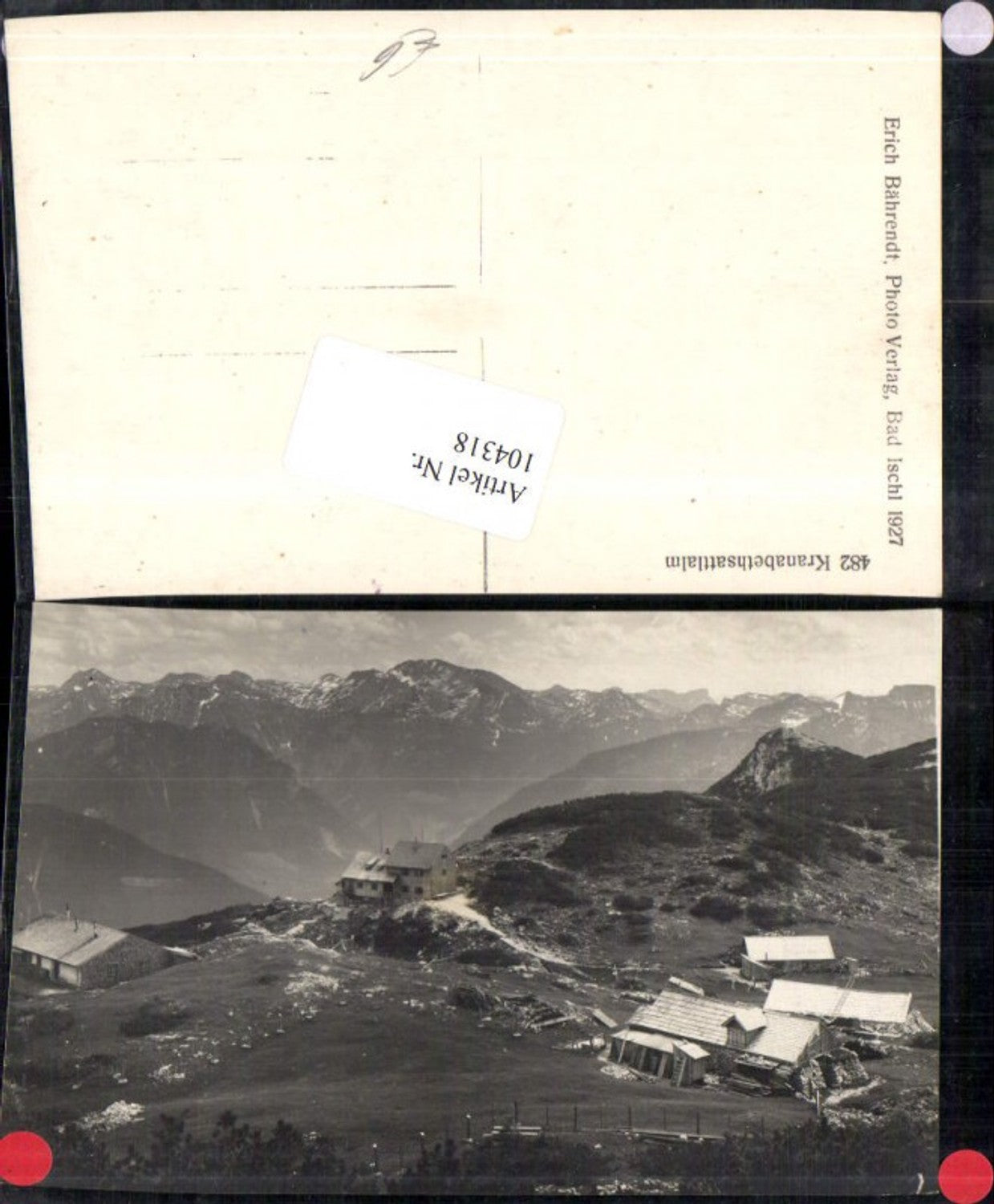 104318,Foto AK Kranabeth Sattl Alm bei Laakirchen