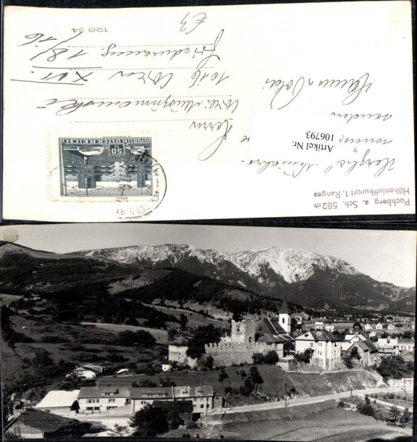 106793, Photo AK Puchberg am Schneeberg