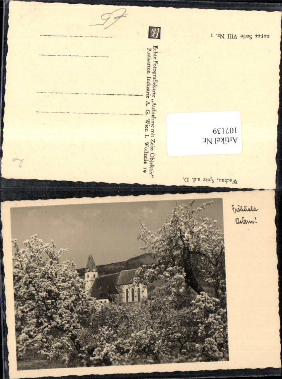 107139,Wachau Spitz a.d. Donau Frohe Ostern