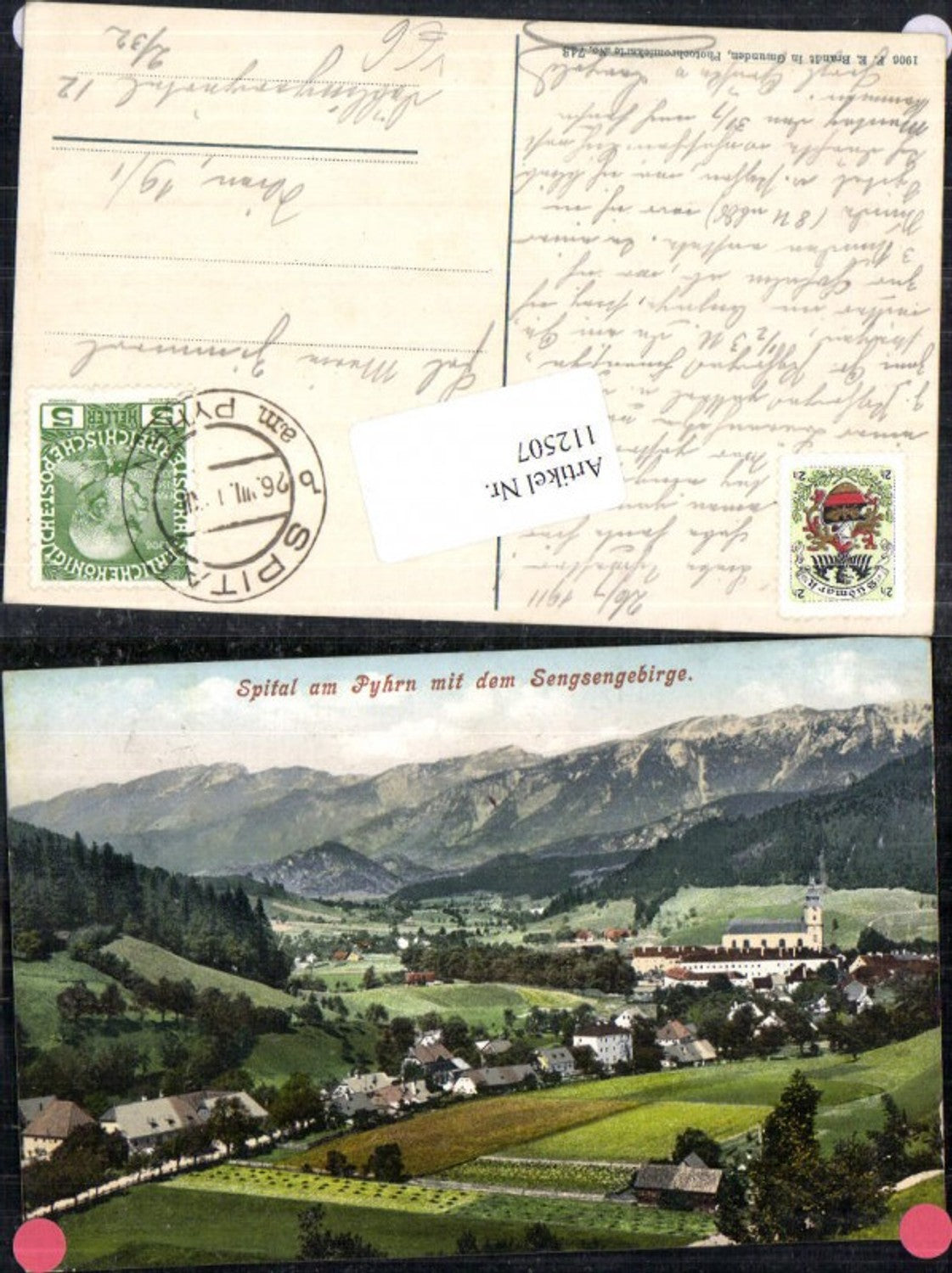 112507,Spital am Pyhrn Sensengebirge Brandt 743