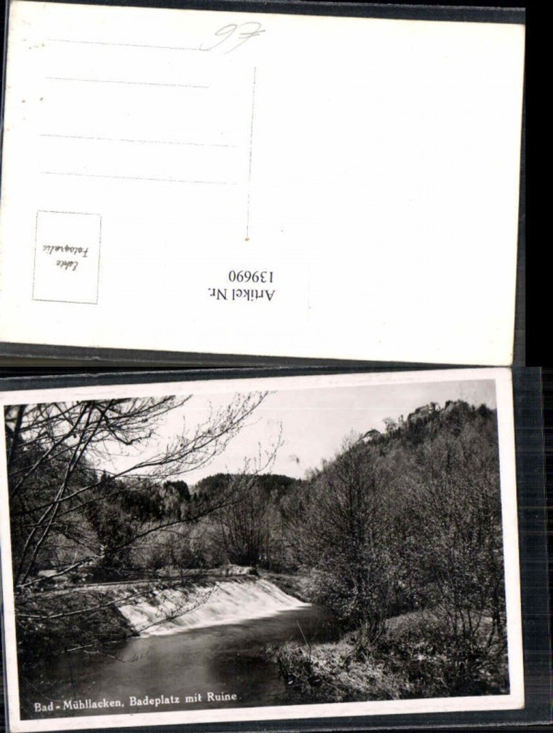 139690,Bad Mühllacken Feldkirchen a.d. Donau Badeplatz Ruine Wallsee Walsee