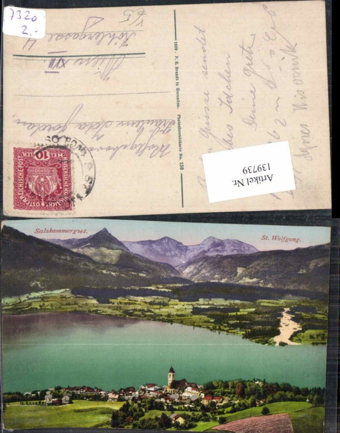 139739,St Wolfgang am Wolfgangsee Brandt 159