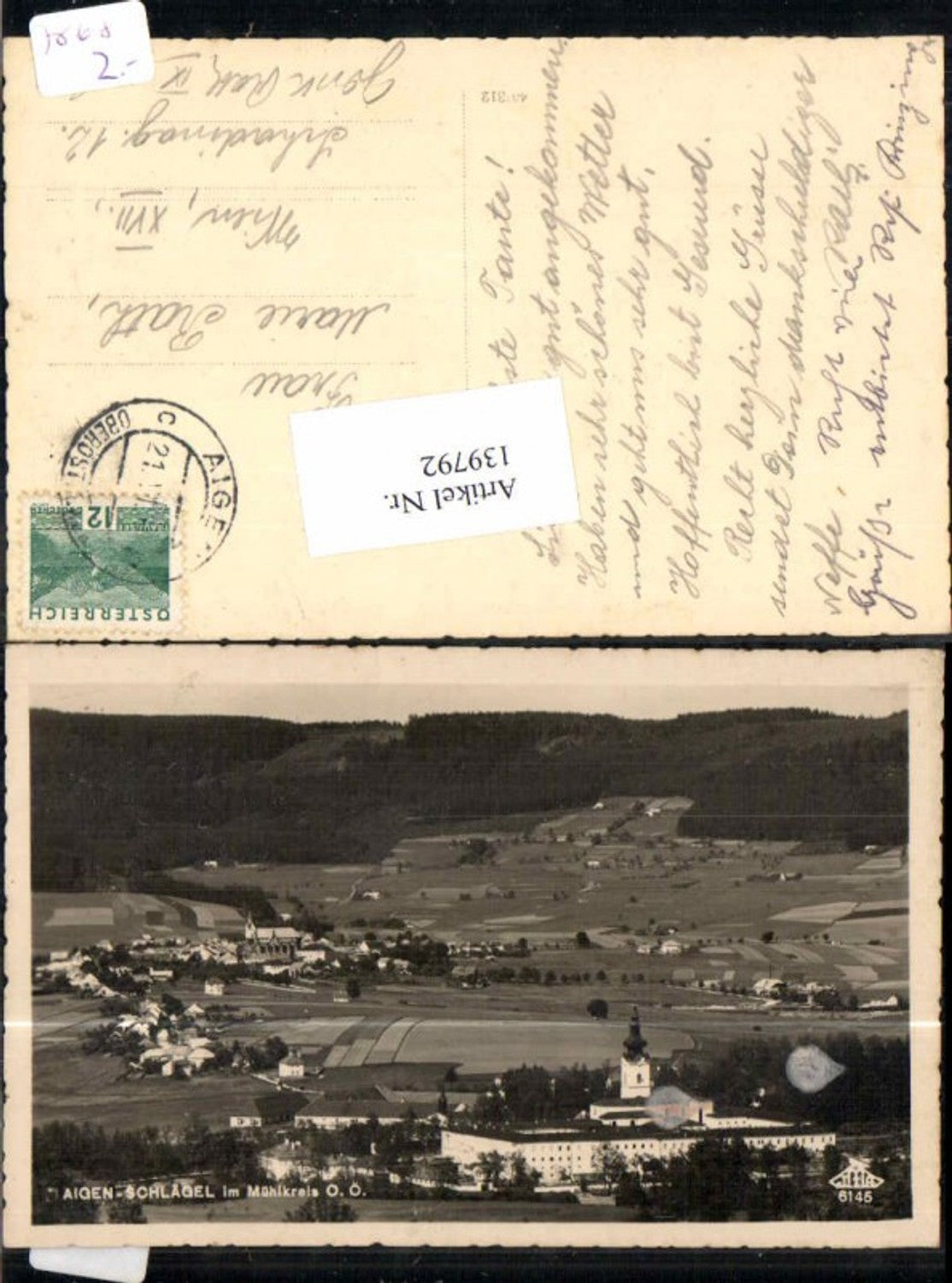 139792, Aigen Schlägl im Mühlkreis