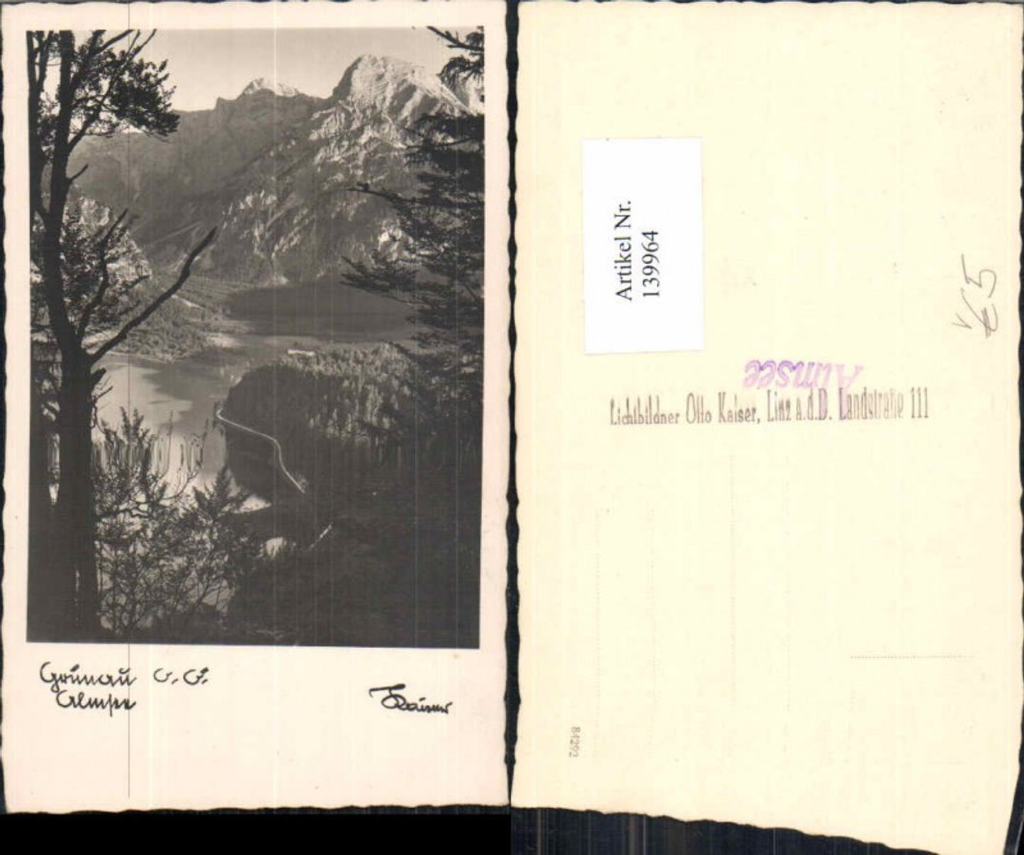 139964,Grünau im Almtal Almsee pub Kaiser Foto