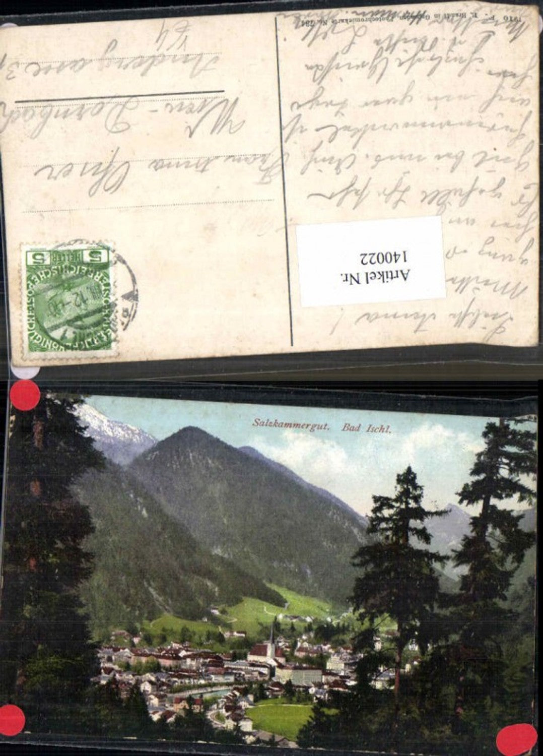 140022,Bad Ischl Brandt 734