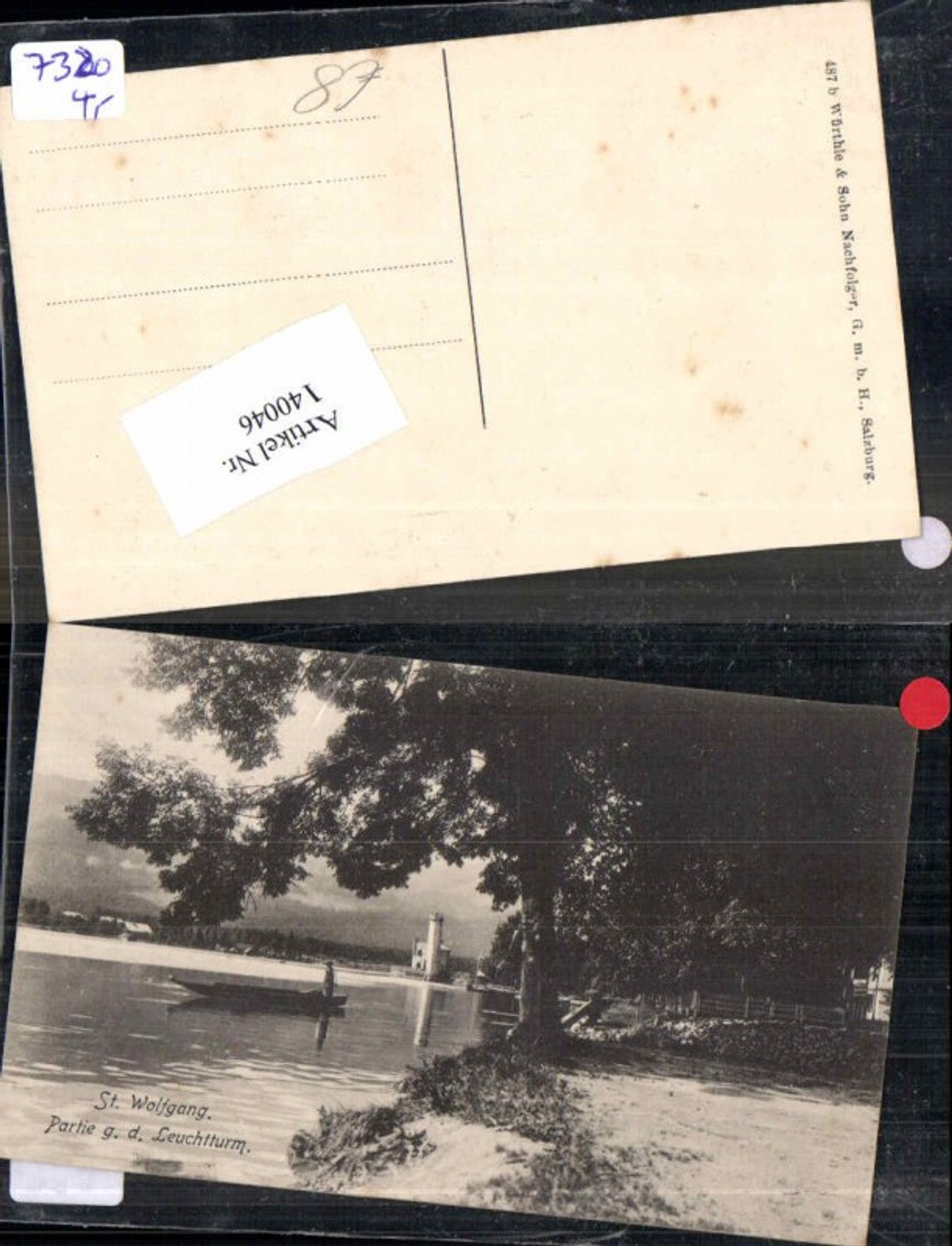 140046,St Wolfgang Partie g.d. Leuchtturm RAR 1920