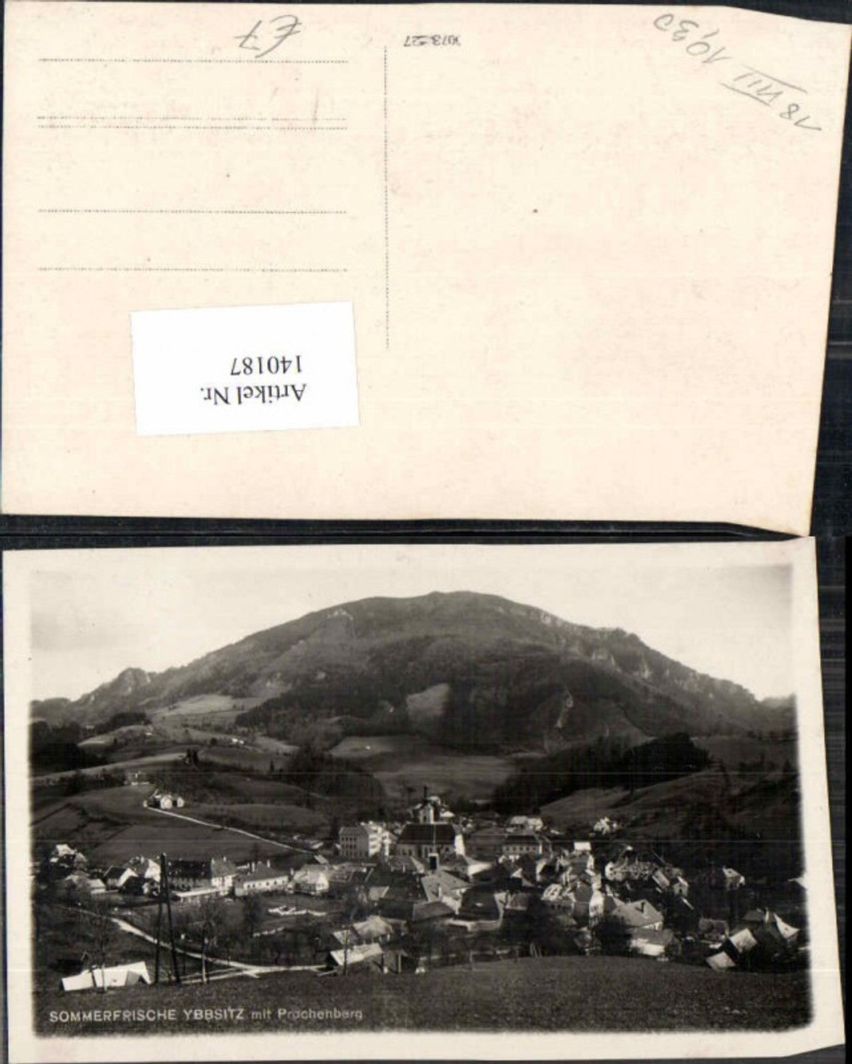 140187,Ybbsitz m. Prochenberg
