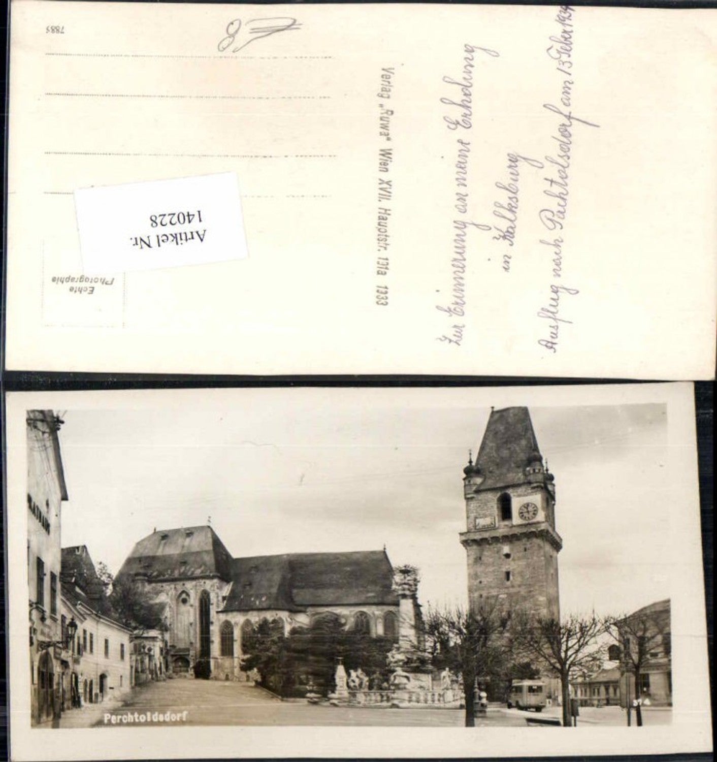 140228,Perchtoldsdorf Stadtplatz 1933