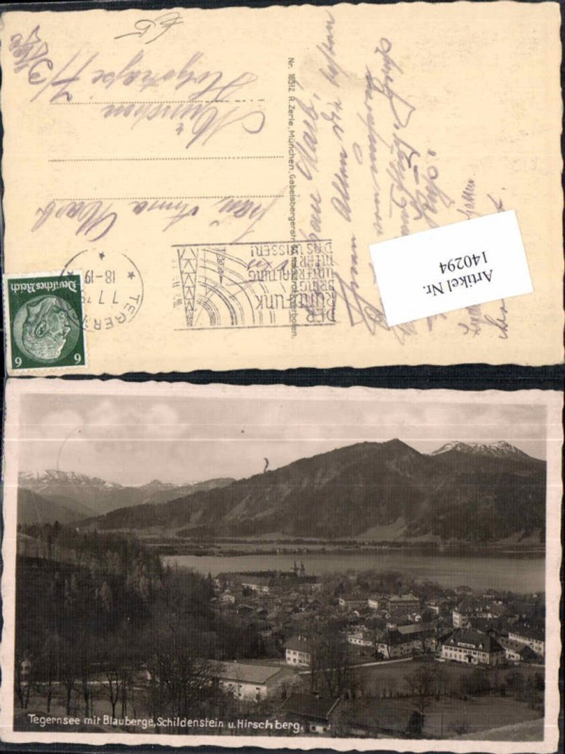 140294,Tegernsee Blauberge Hirschberg