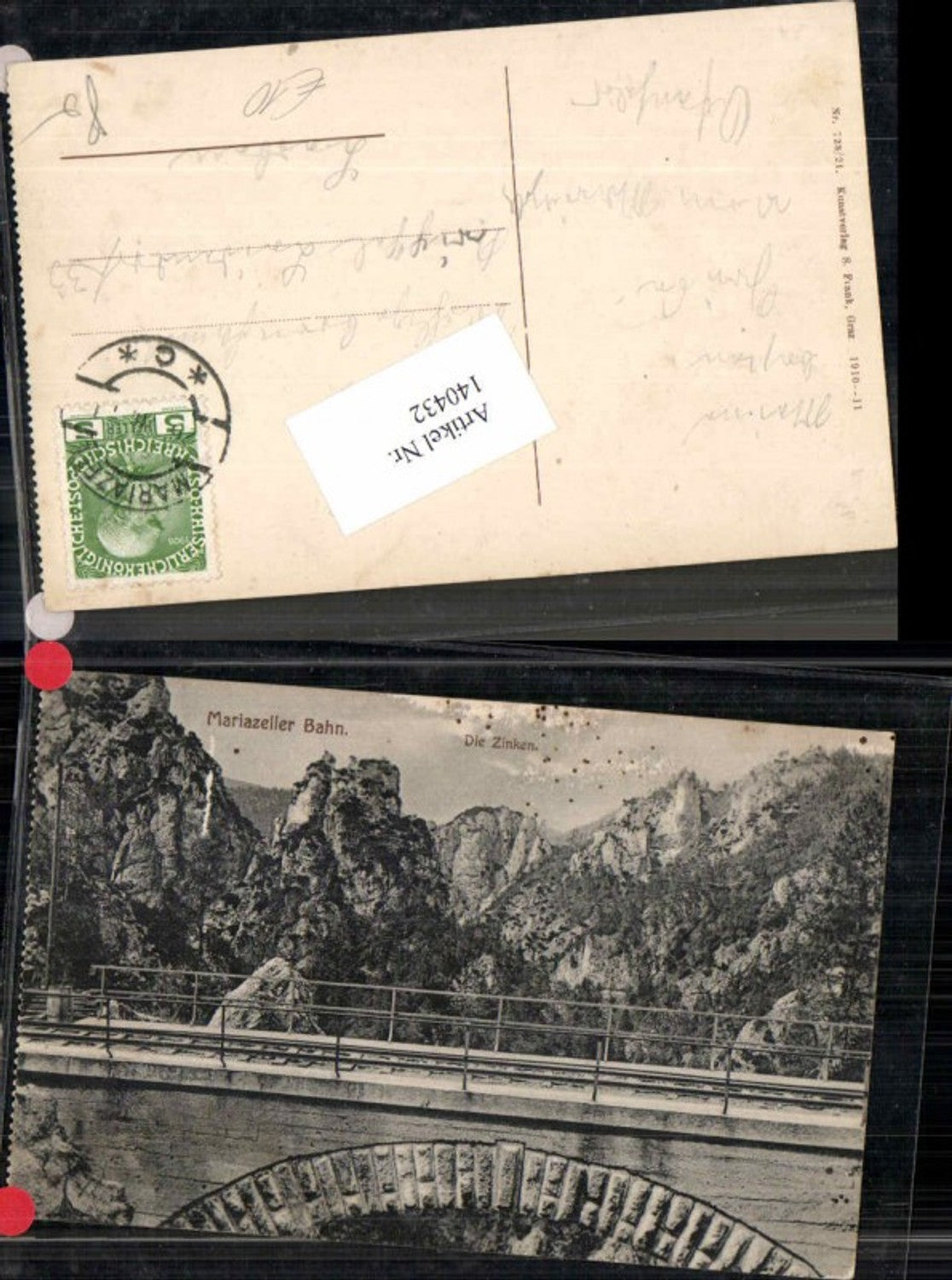 140432,Mariazellerbahn Die Zinken bei Annaberg 1910