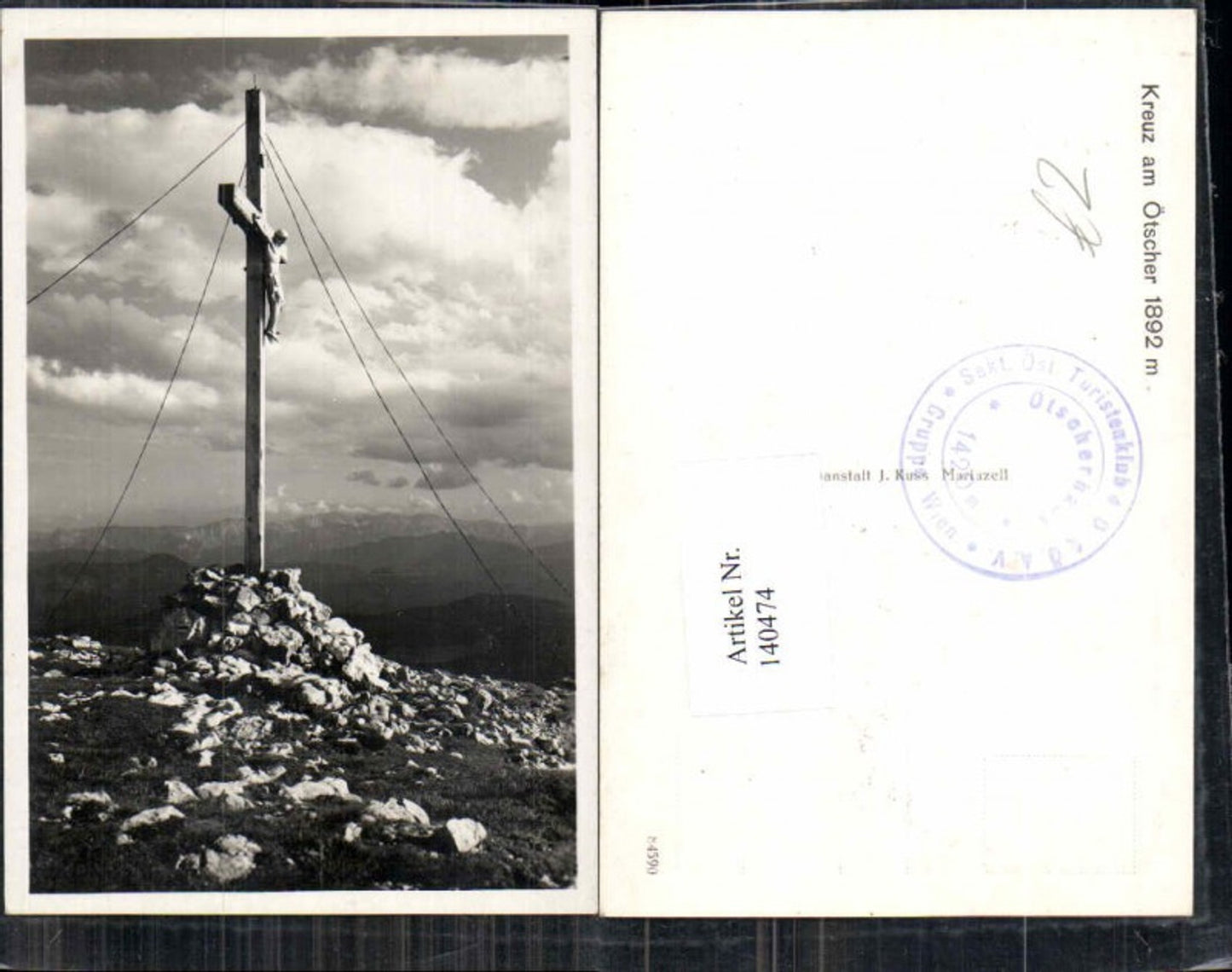 140474,Kreuz am Ötscher bei Lackenhof