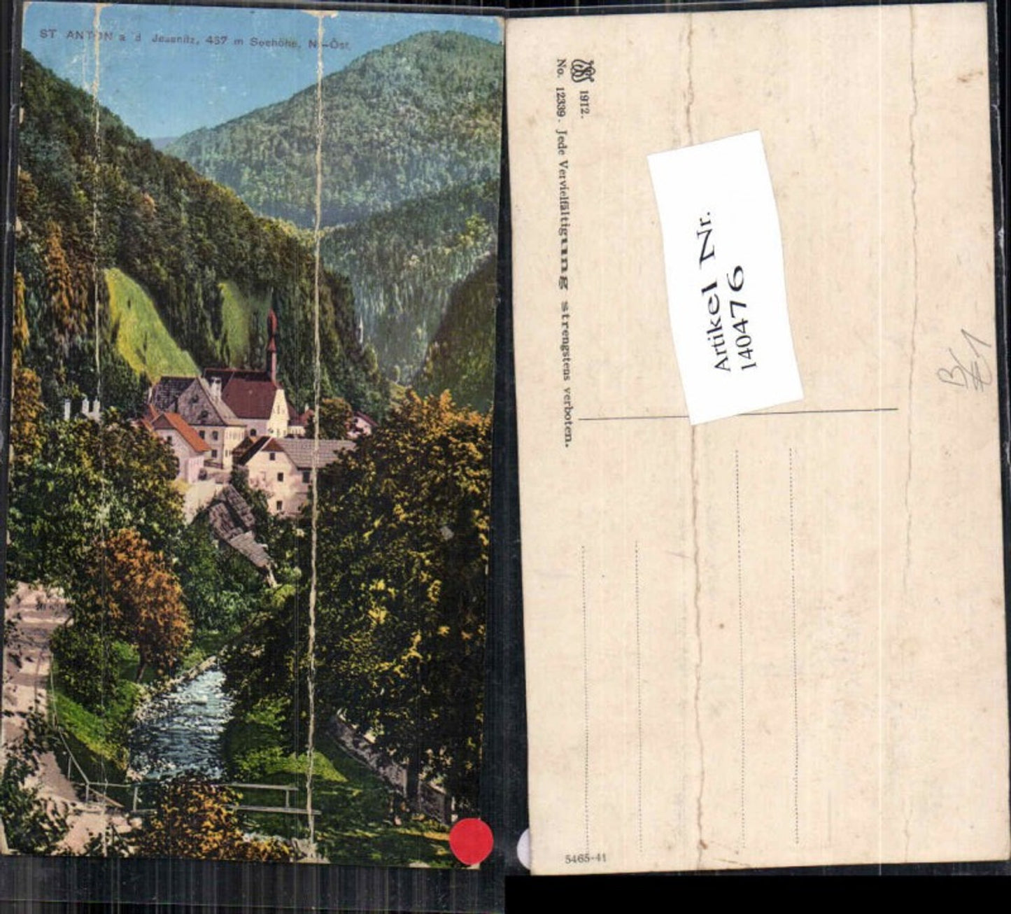 140476,St Anton a.d. Jessnitz 1920