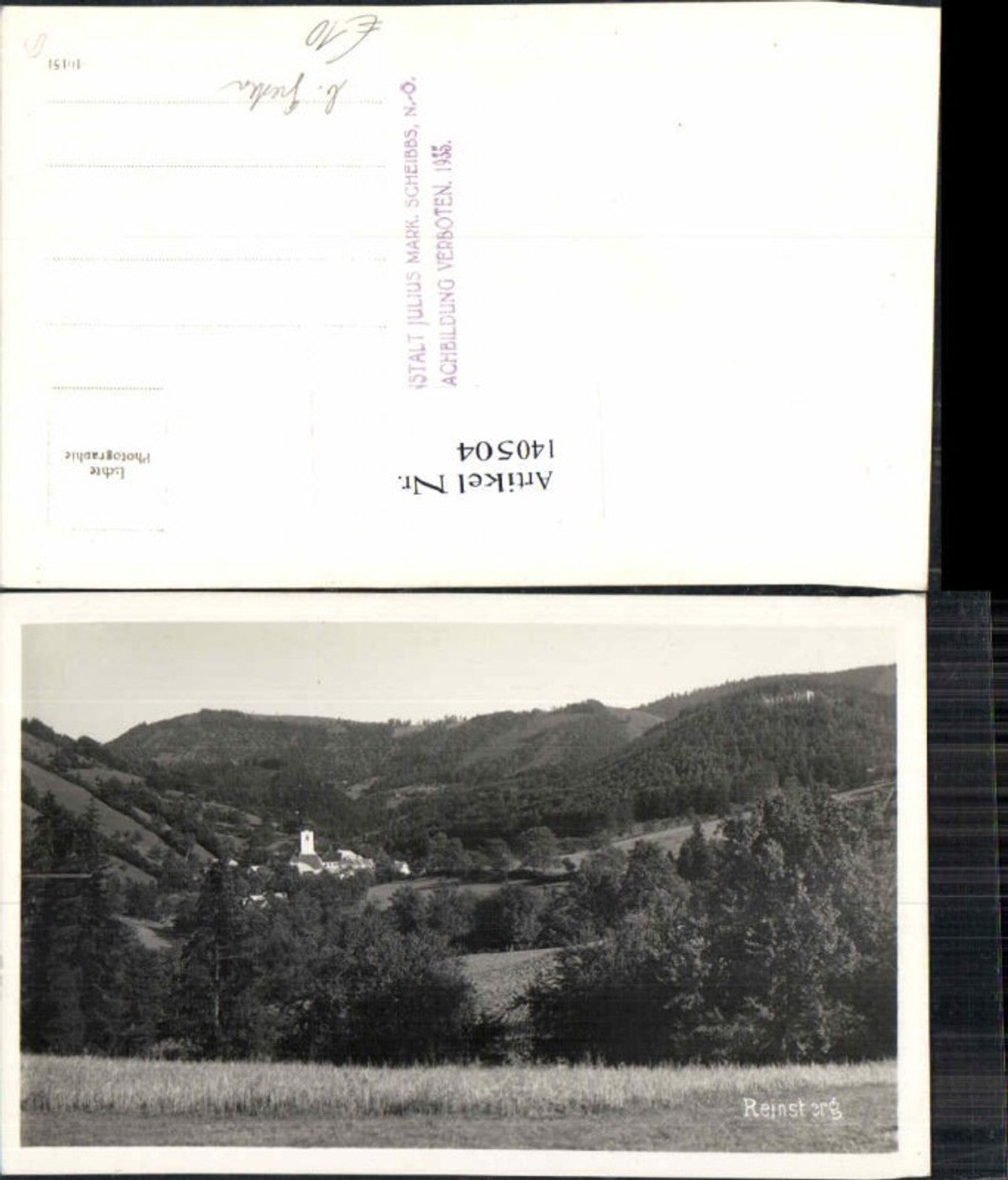 140504,Reinsberg bei Gresten 1935
