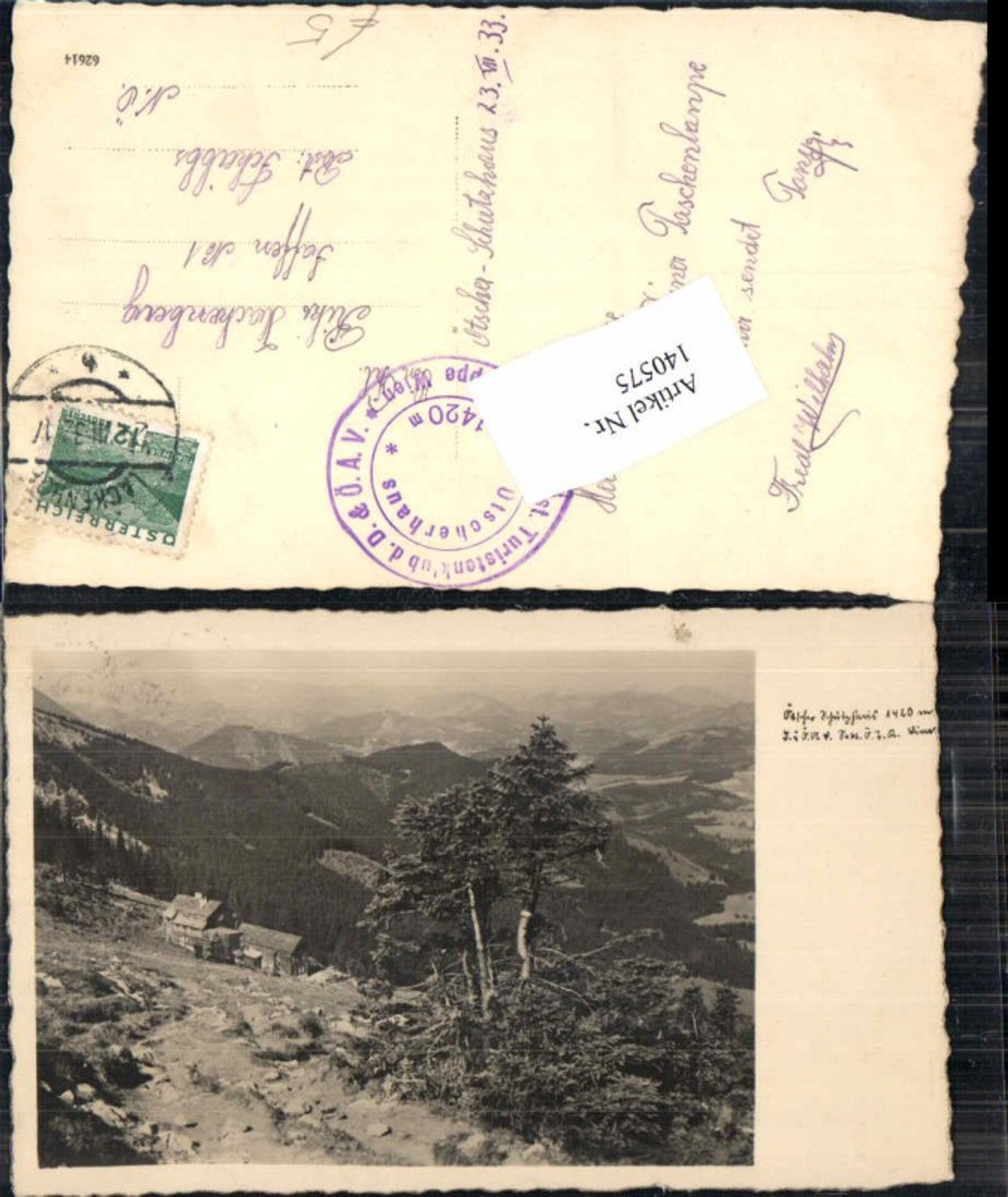 140575,Ötschergipfel Ötscher bei Lackenhof