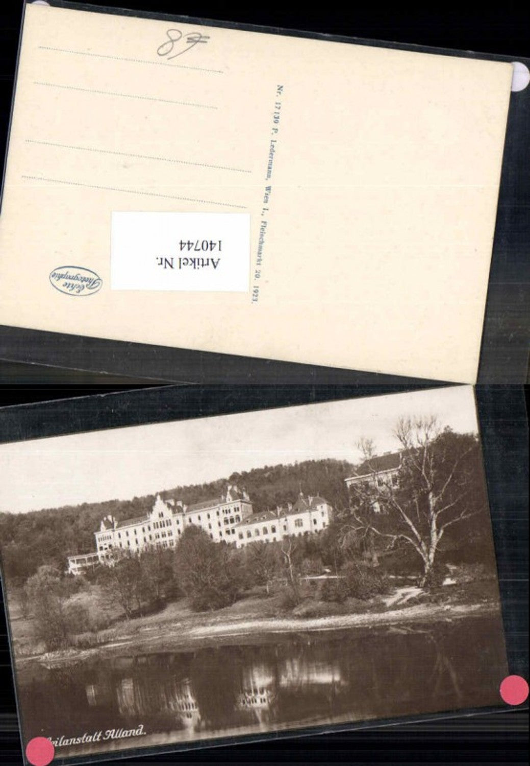 140744,Alland im Wienerwald Fotokarte 1923