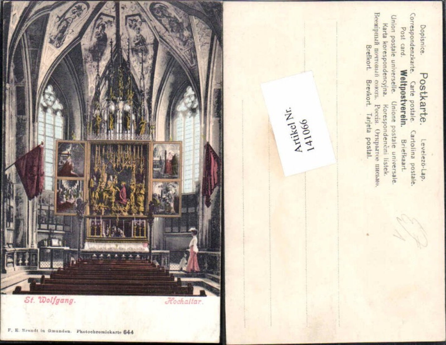 141066,St Wolfgang am Wolfgangsee Hochaltar pub Brandt 644