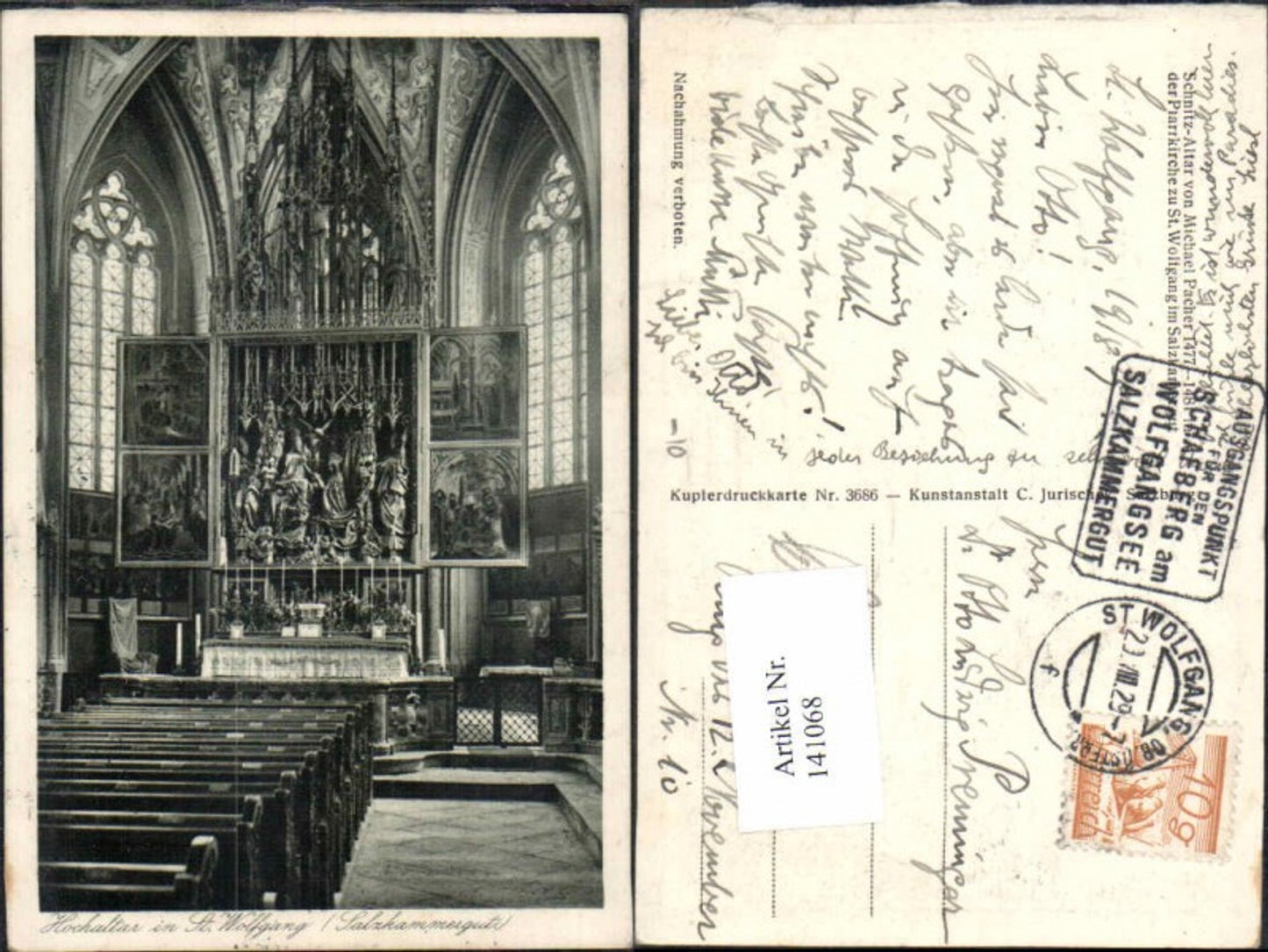 141068,St Wolfgang Kirche Altar